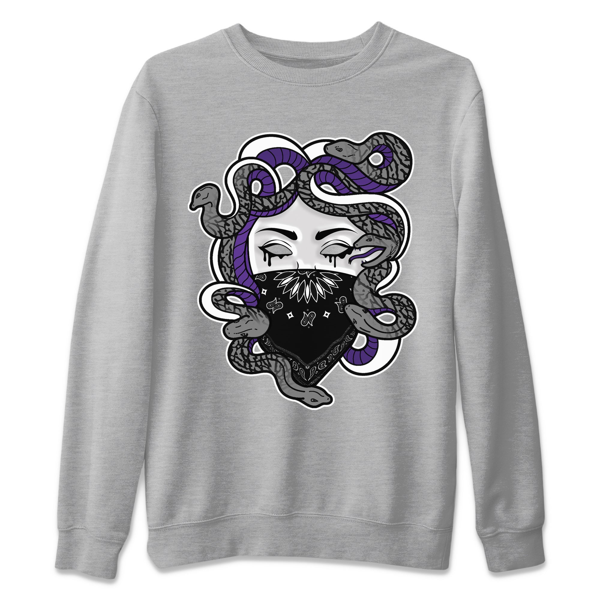 Medusa Unisex Tops - Air Jordan 3 Dark Iris