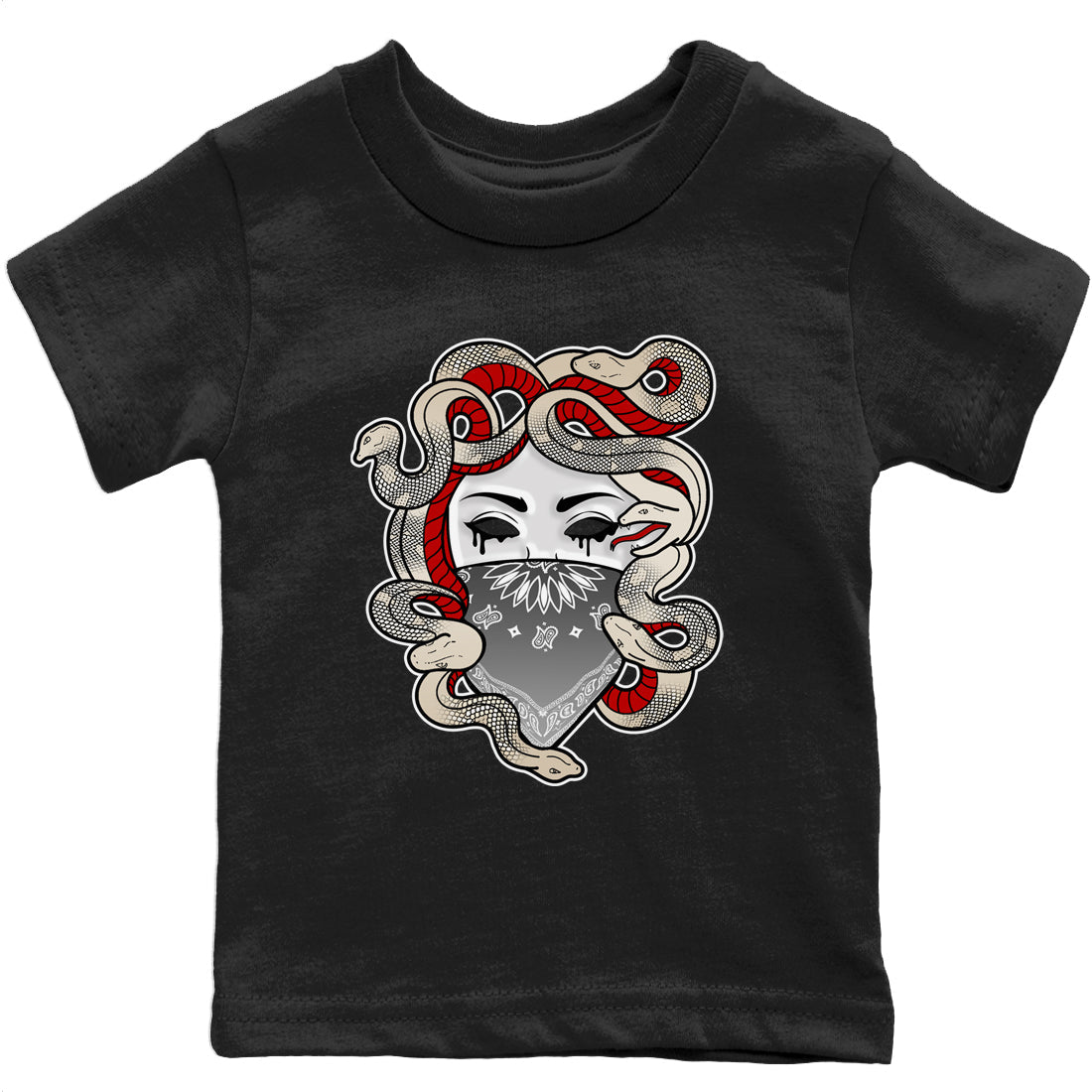Medusa Kids Tops - Air Jordan 3 Muslin