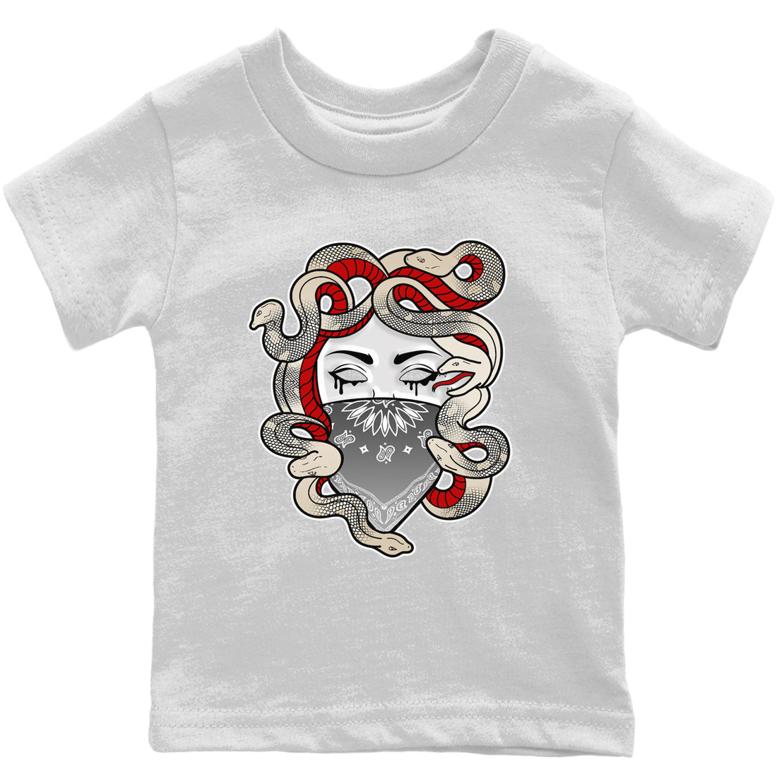Medusa Kids Tops - Air Jordan 3 Muslin