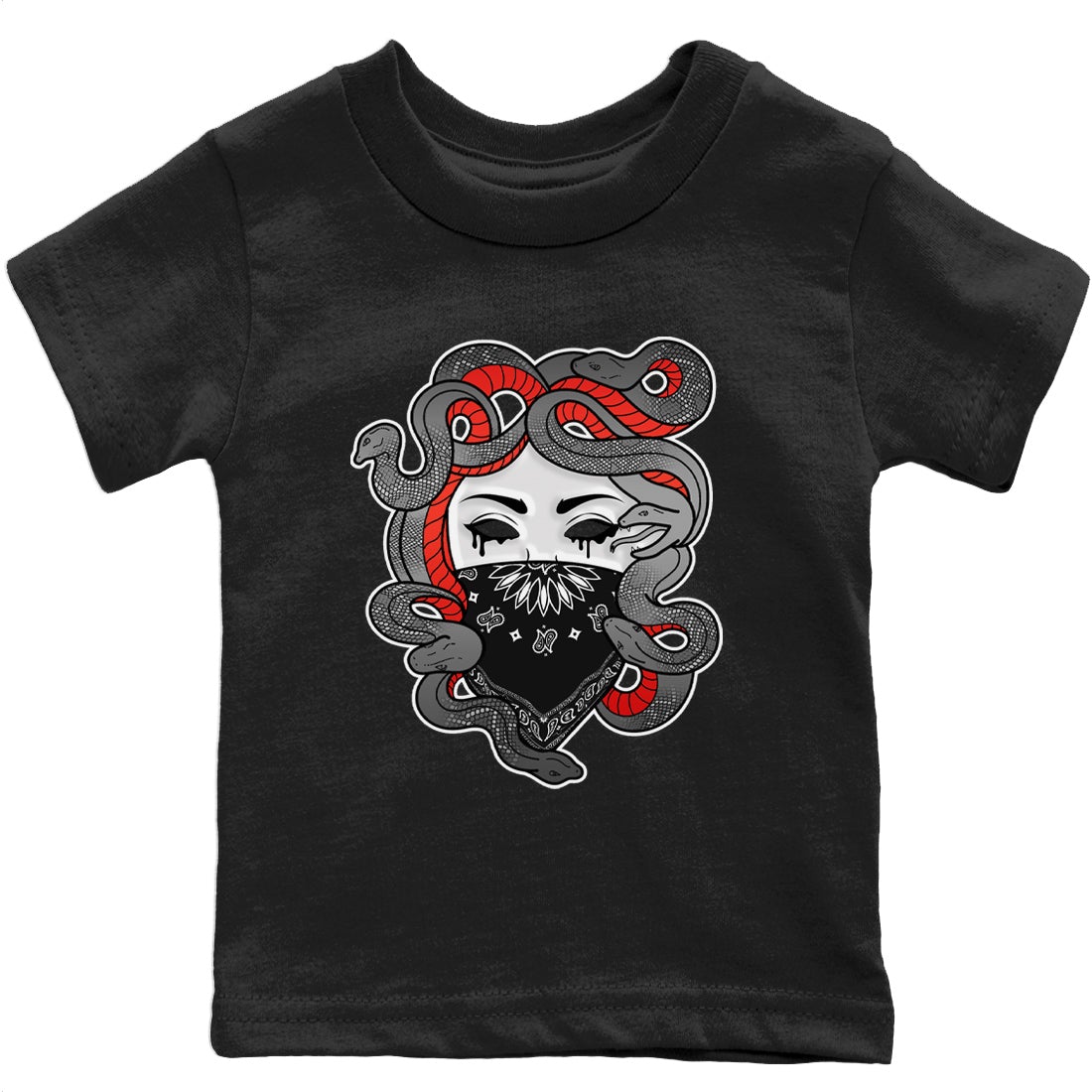 Medusa Kids Tops - Air Jordan 4 Infrared