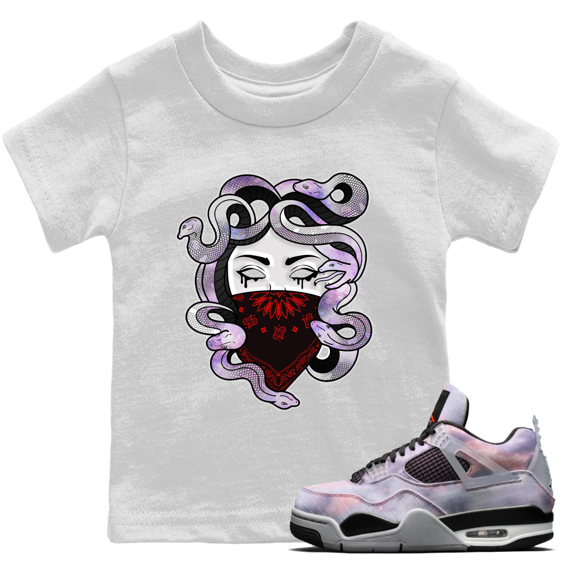 Medusa Kids Tops - Air Jordan 4 Zen Master