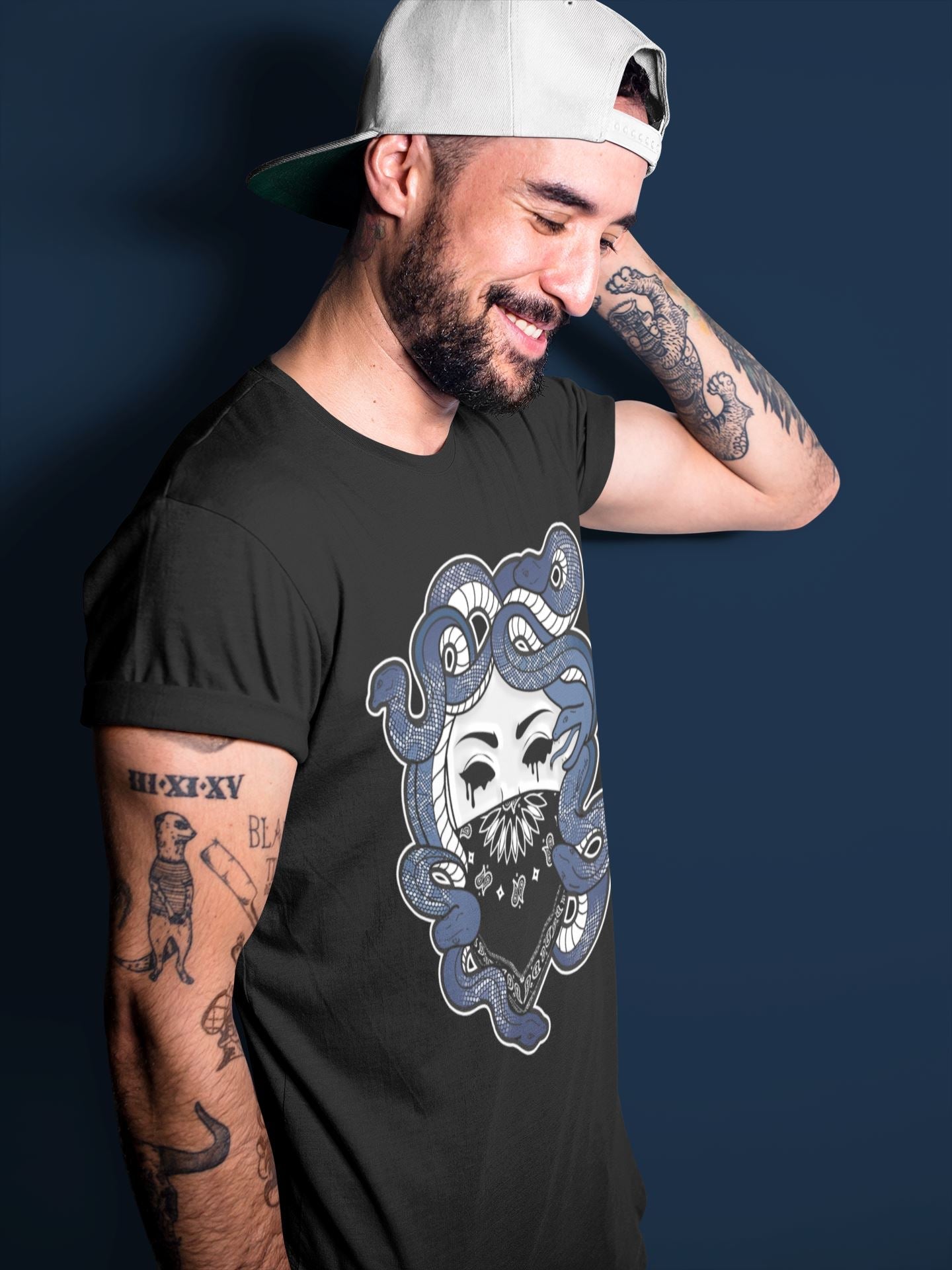 Medusa Unisex Tops - Air Jordan 6 Midnight Navy