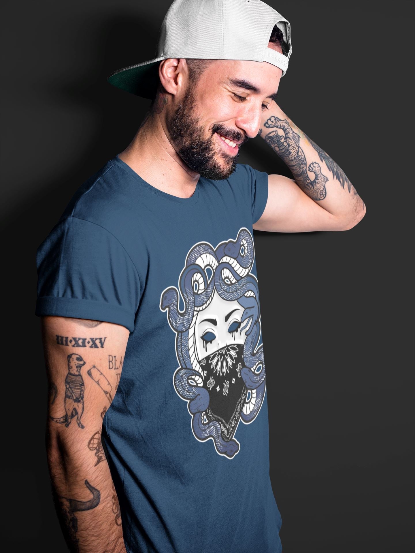 Medusa Unisex Tops - Air Jordan 6 Midnight Navy