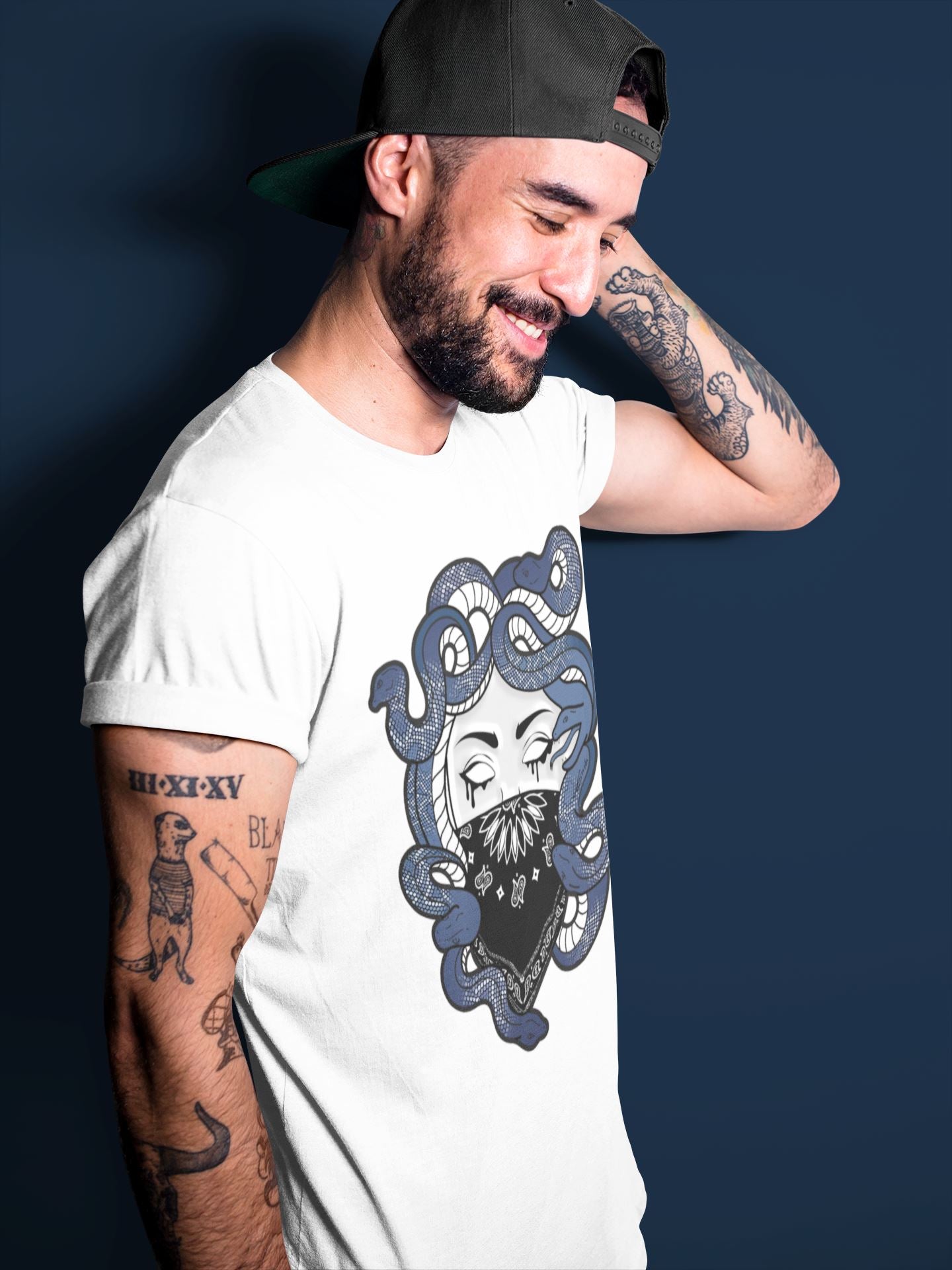 Medusa Unisex Tops - Air Jordan 6 Midnight Navy