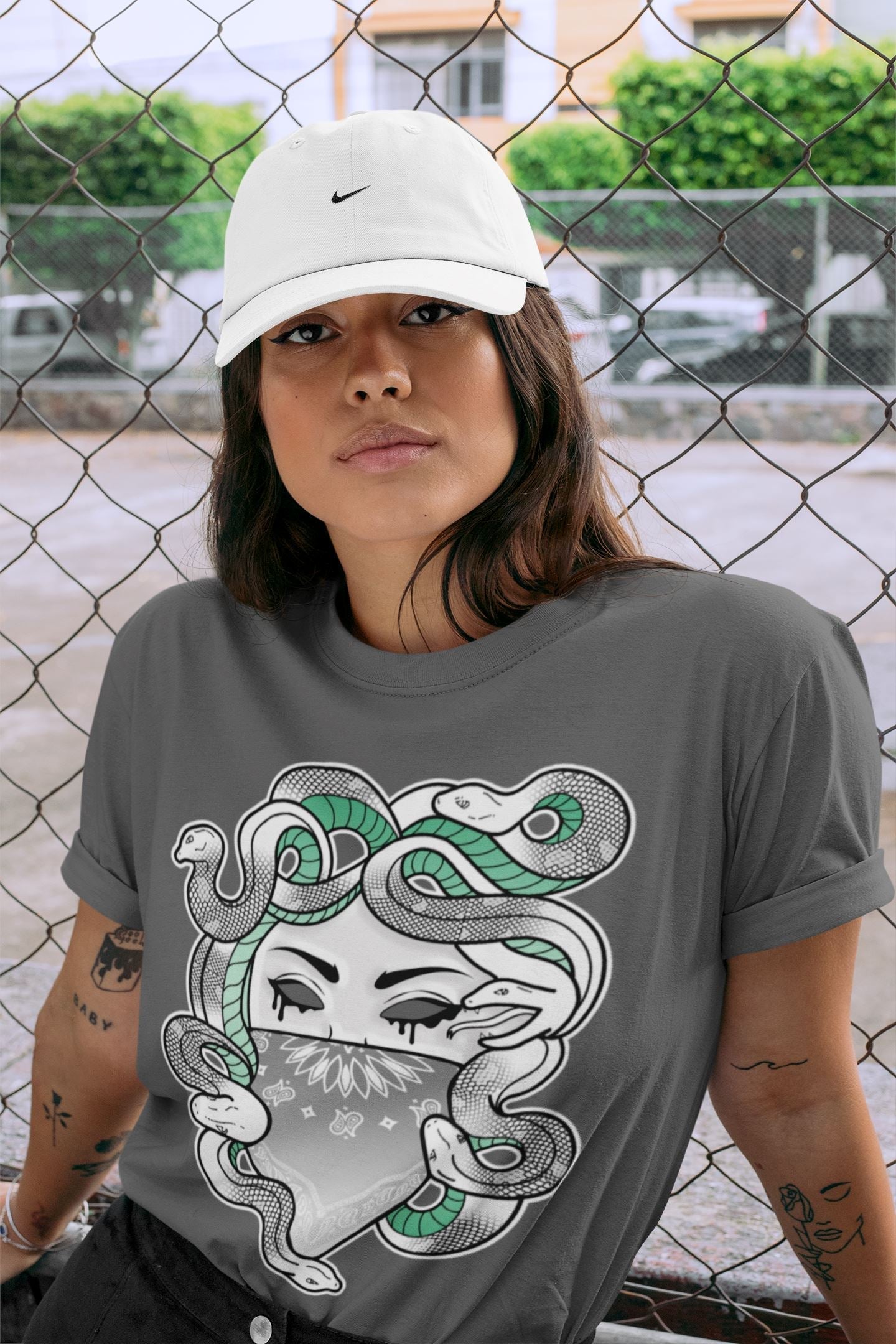 Medusa Unisex Tops - Air Jordan 6 Mint Foam