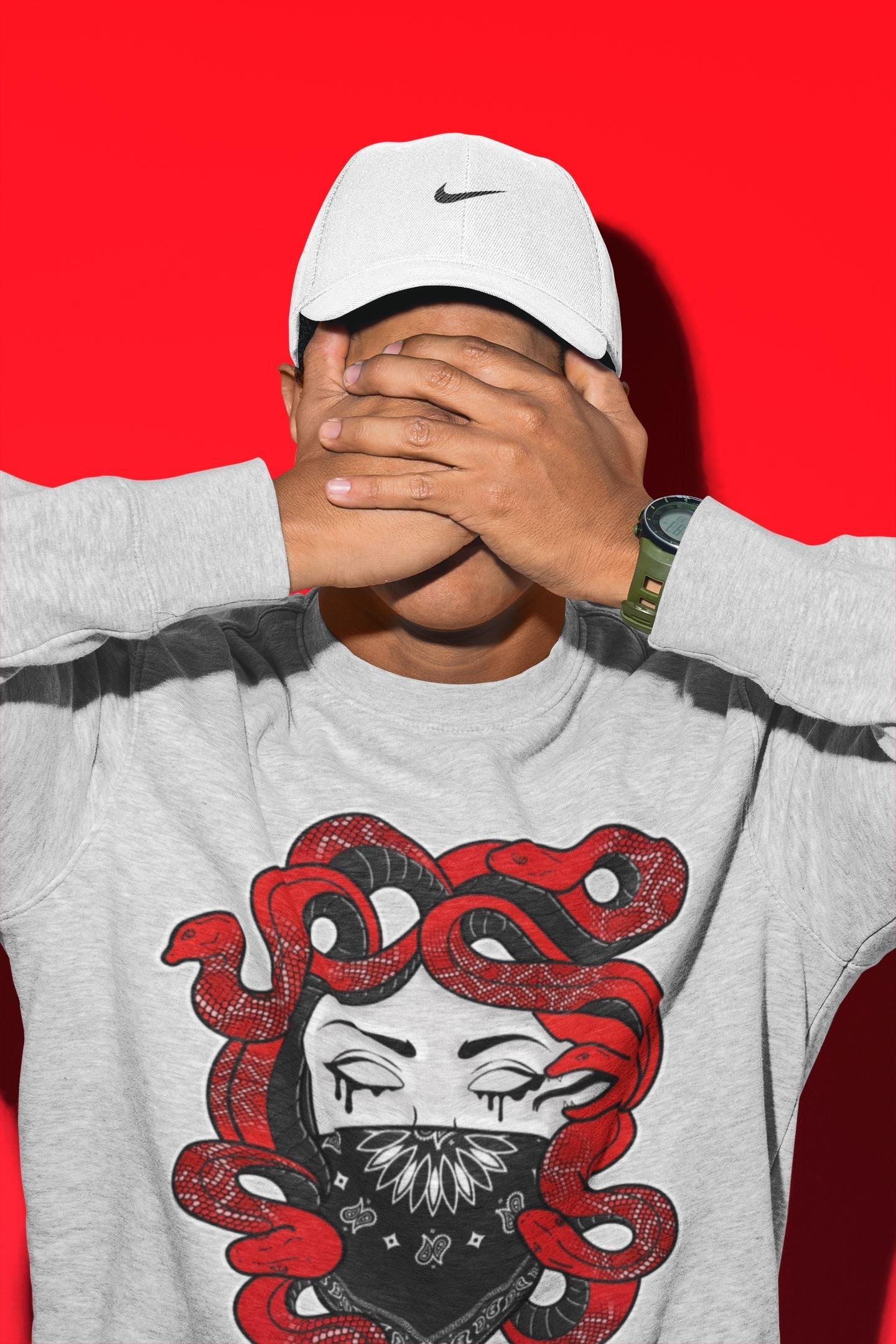 Medusa Unisex Tops - Air Jordan 9 Chile Red