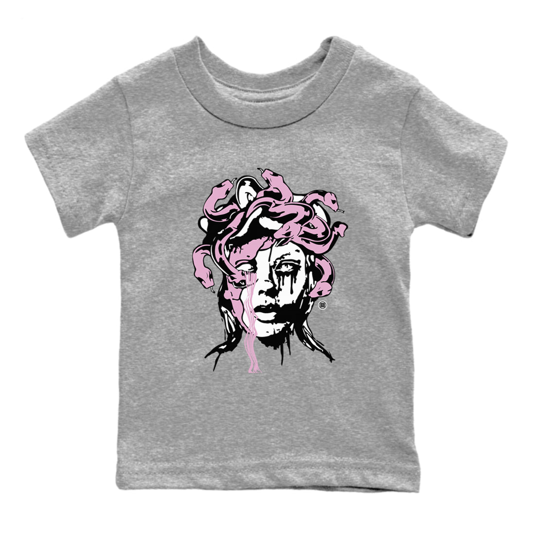 Medusa Statue snkmatch Tees Kids - Air Jordan 4 Orchid