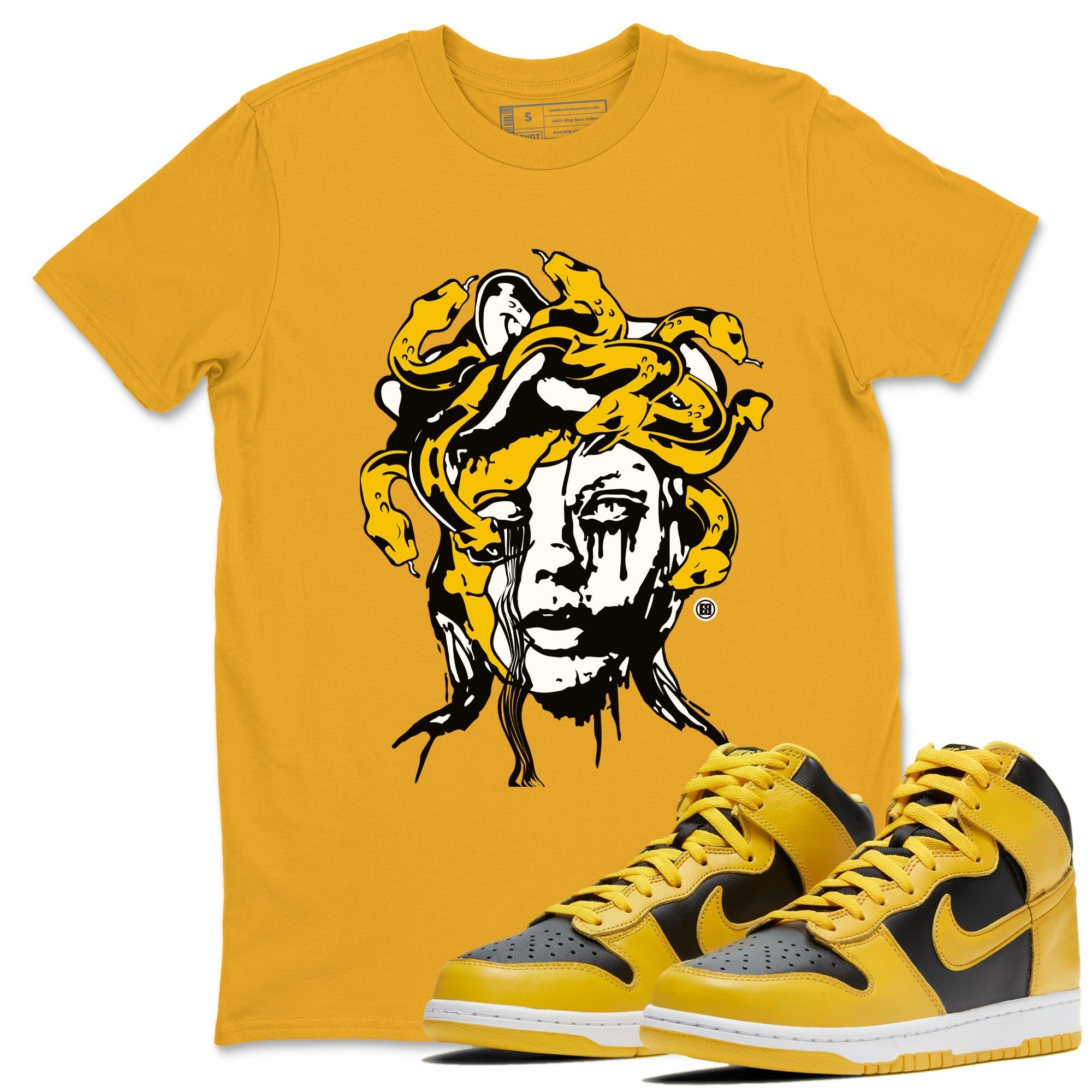 Medusa Statue snkmatch Tees - Dunk High Pollen
