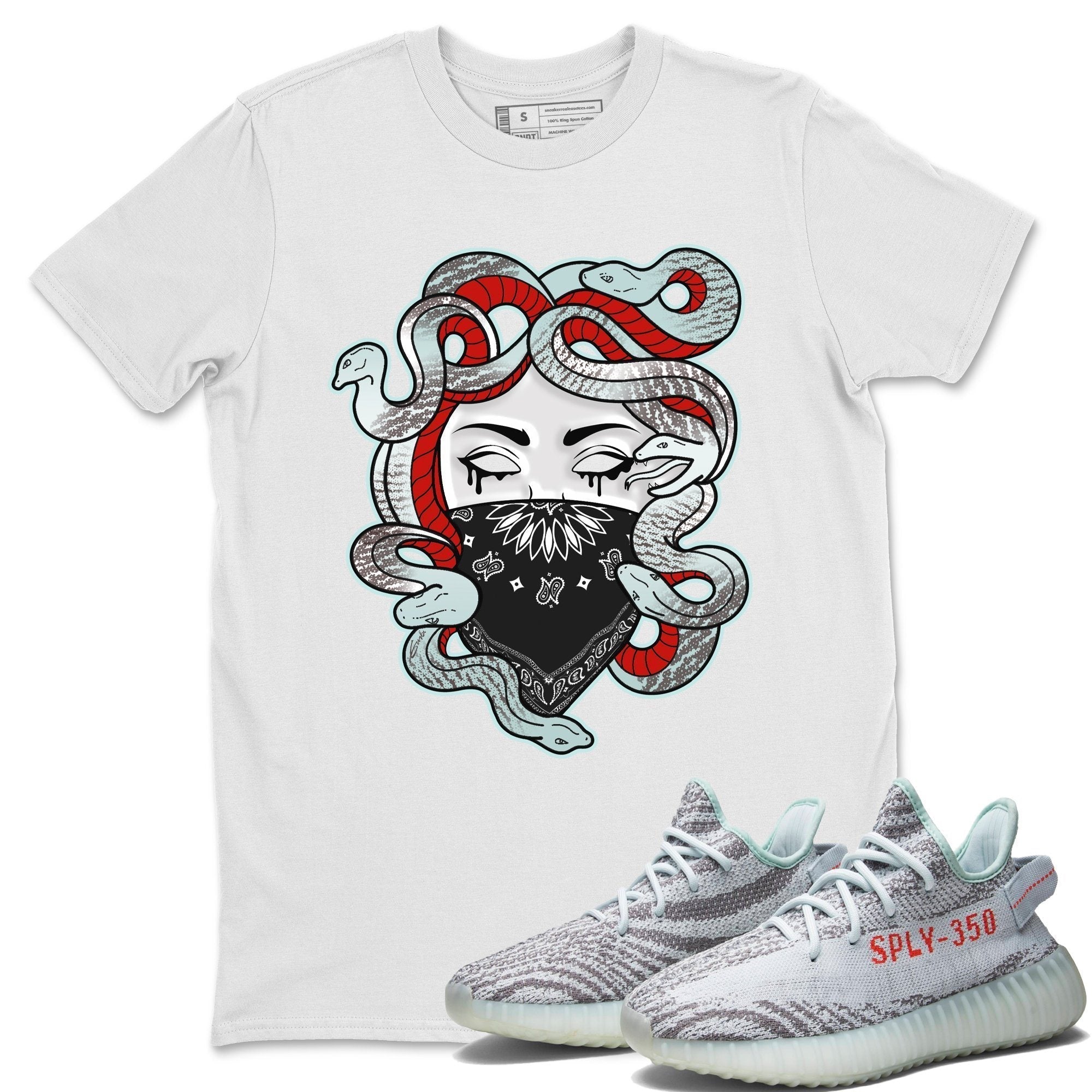 Medusa Unisex Tops - Yeezy 350 Blue Tint