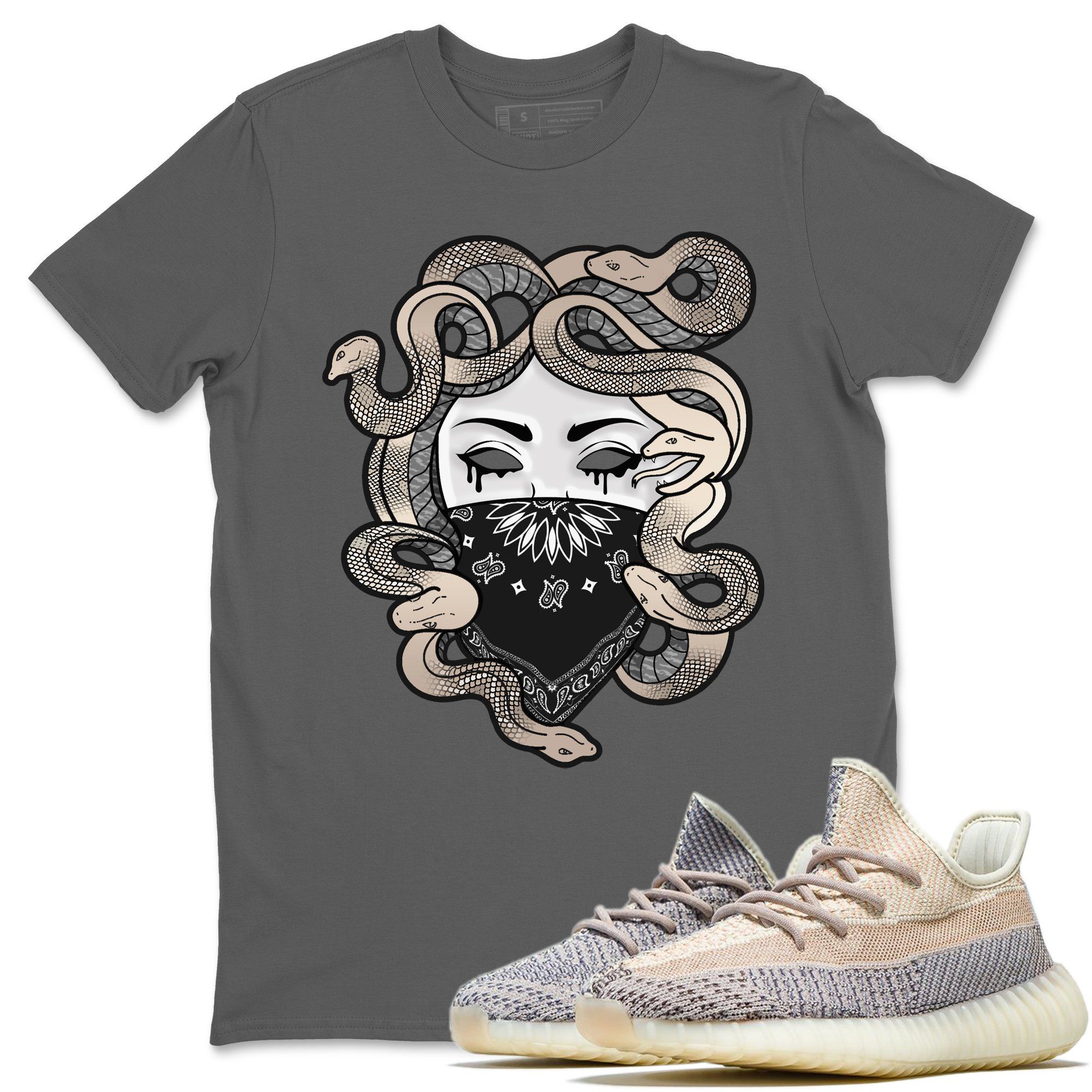 Medusa Unisex Tops - Yeezy 350 Ash Pearl