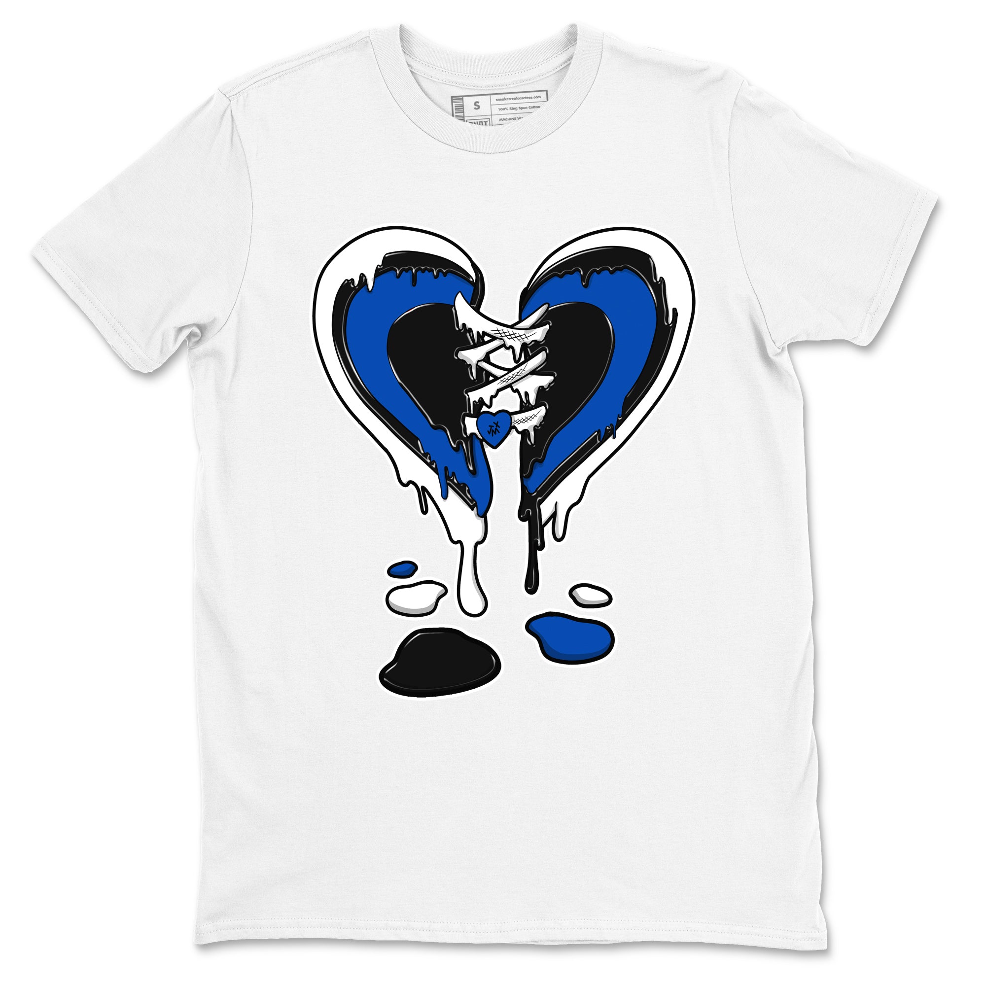 Melting Heart snkmatch Tees - Air Jordan 1 Game Royal