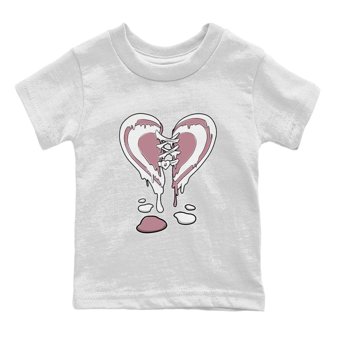 Melting Heart snkmatch Tee Kids - Air Jordan 1 Mauve