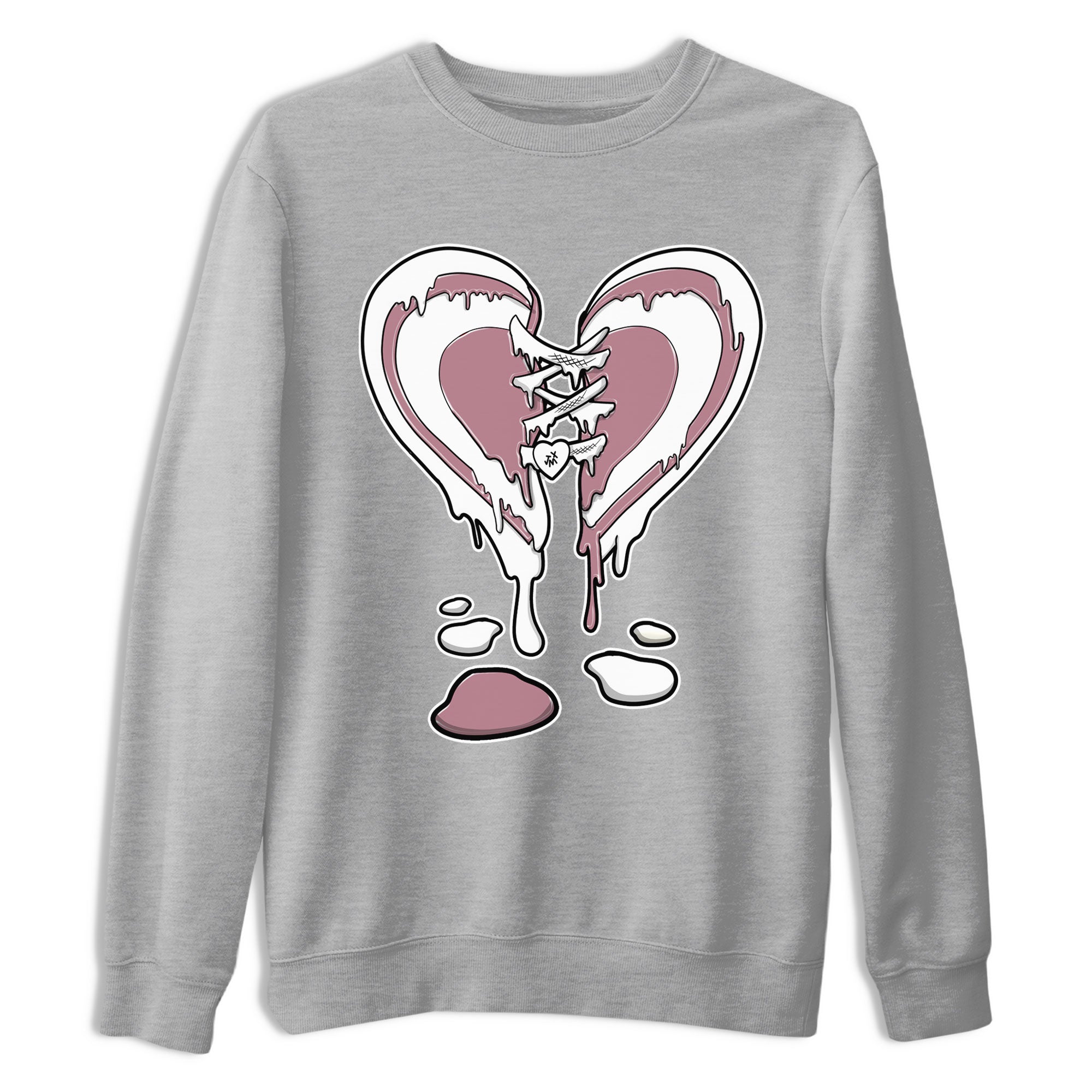 Melting Heart snkmatch Tee - Air Jordan 1 Mauve