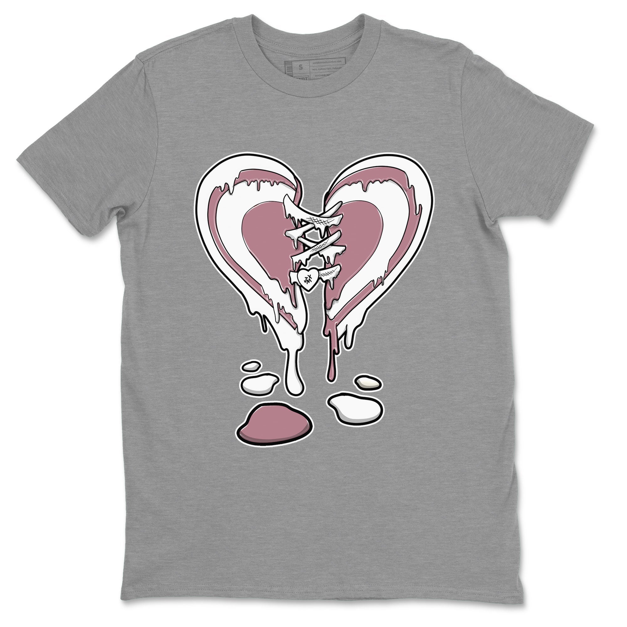 Melting Heart snkmatch Tee - Air Jordan 1 Mauve