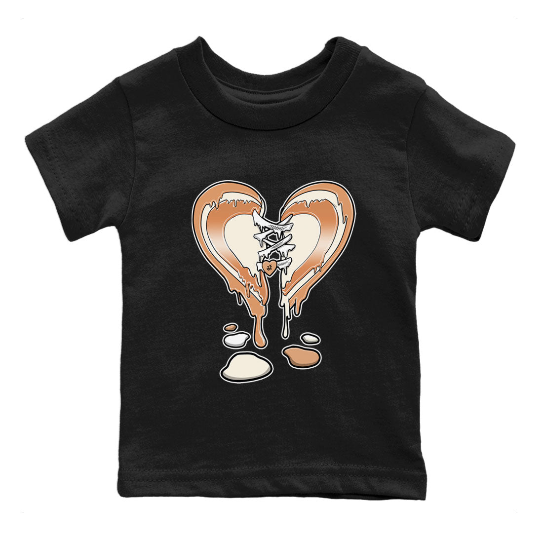 Melting Heart snkmatch Tee Kids - Air Jordan 1 Praline