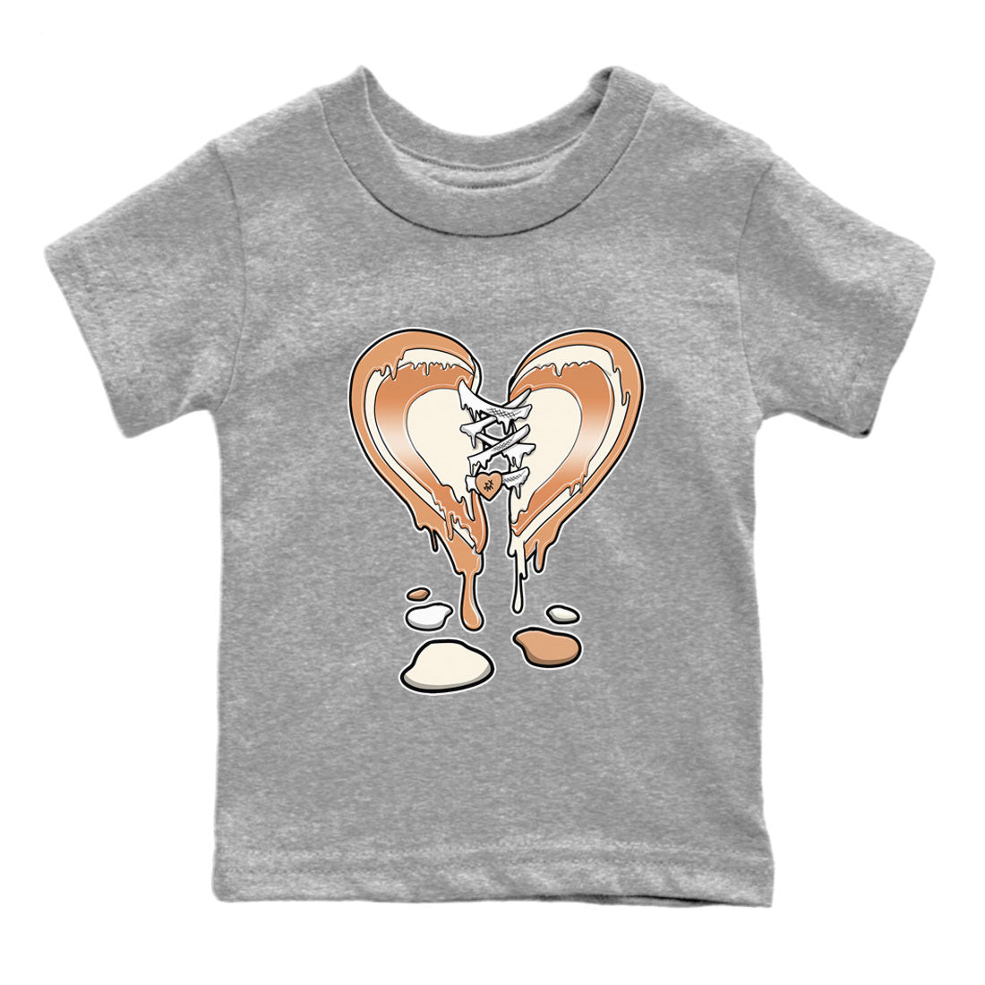 Melting Heart snkmatch Tee Kids - Air Jordan 1 Praline