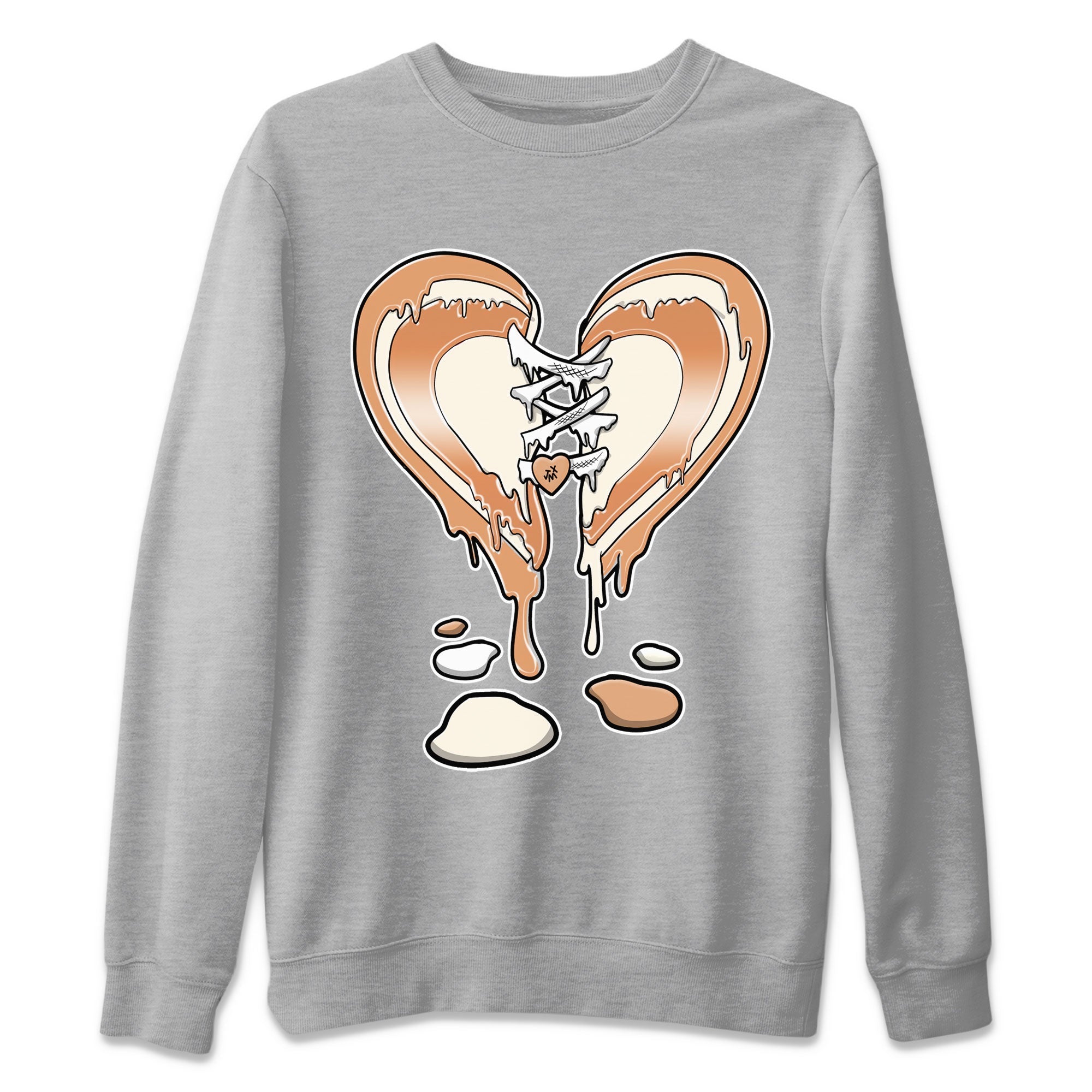 Melting Heart snkmatch Tee - Air Jordan 1 Praline