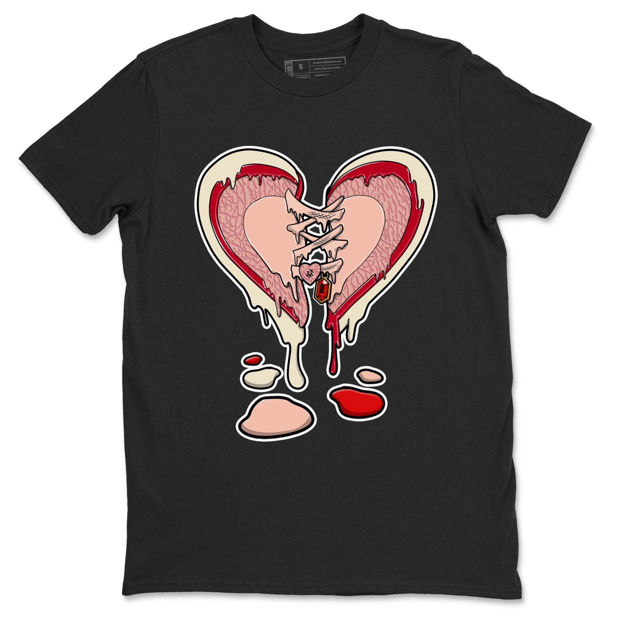 Melting Heart snkmatch Tees - Air Jordan 3 Valentines Day