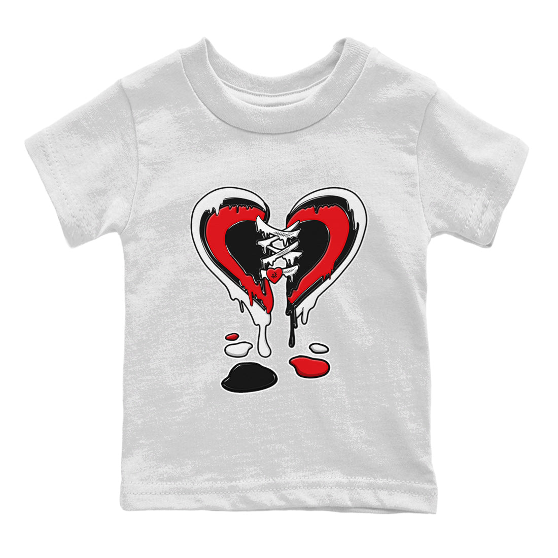 Melting Heart Kids Tops - Air Jordan 6 Toro Bravo