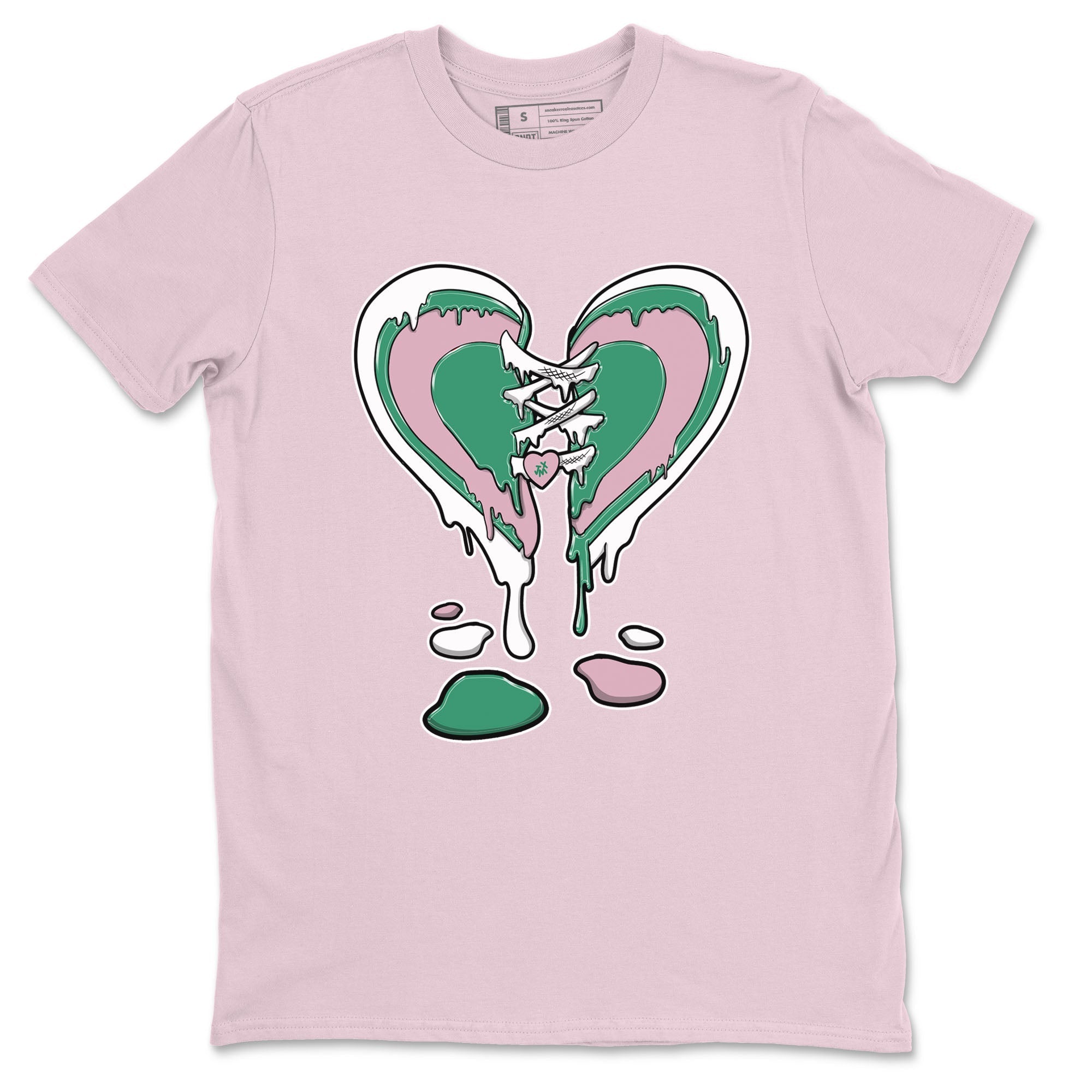 Melting Heart snkmatch Tees - Dunk Medium Soft Pink Malachite