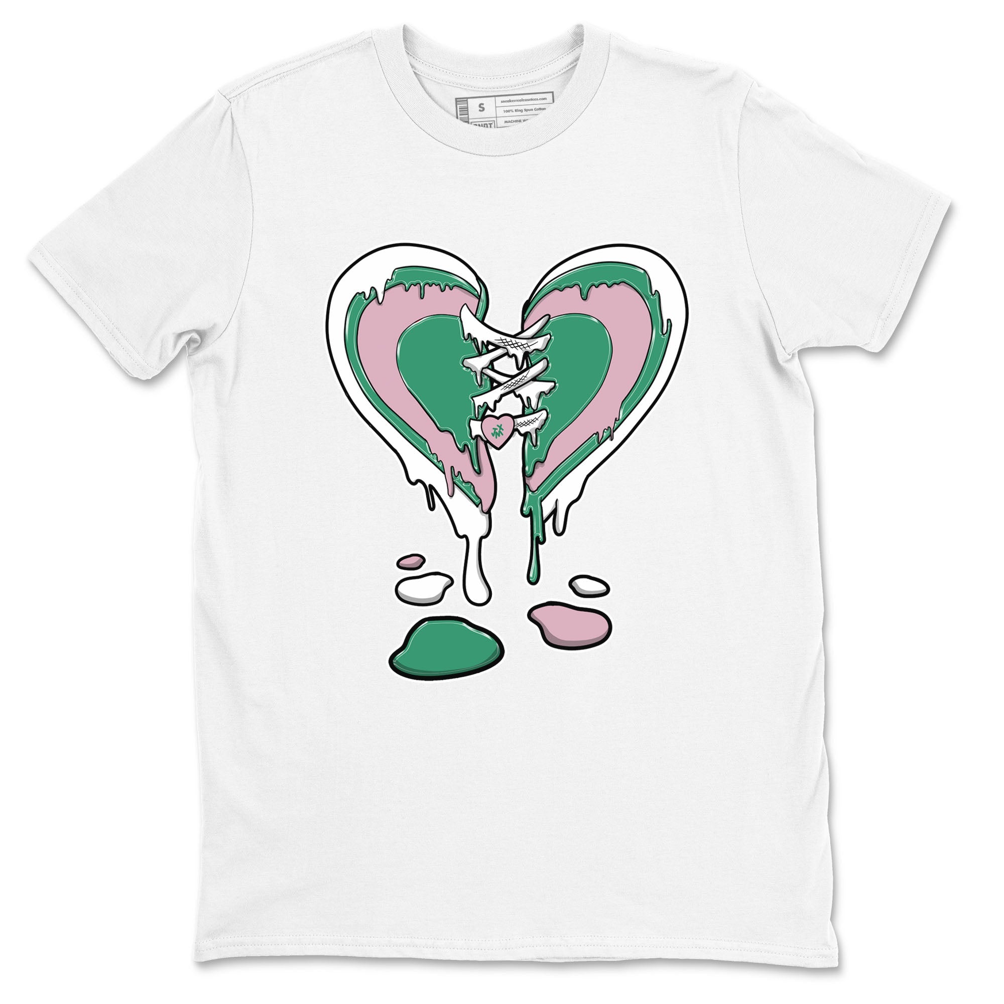 Melting Heart snkmatch Tees - Dunk Medium Soft Pink Malachite