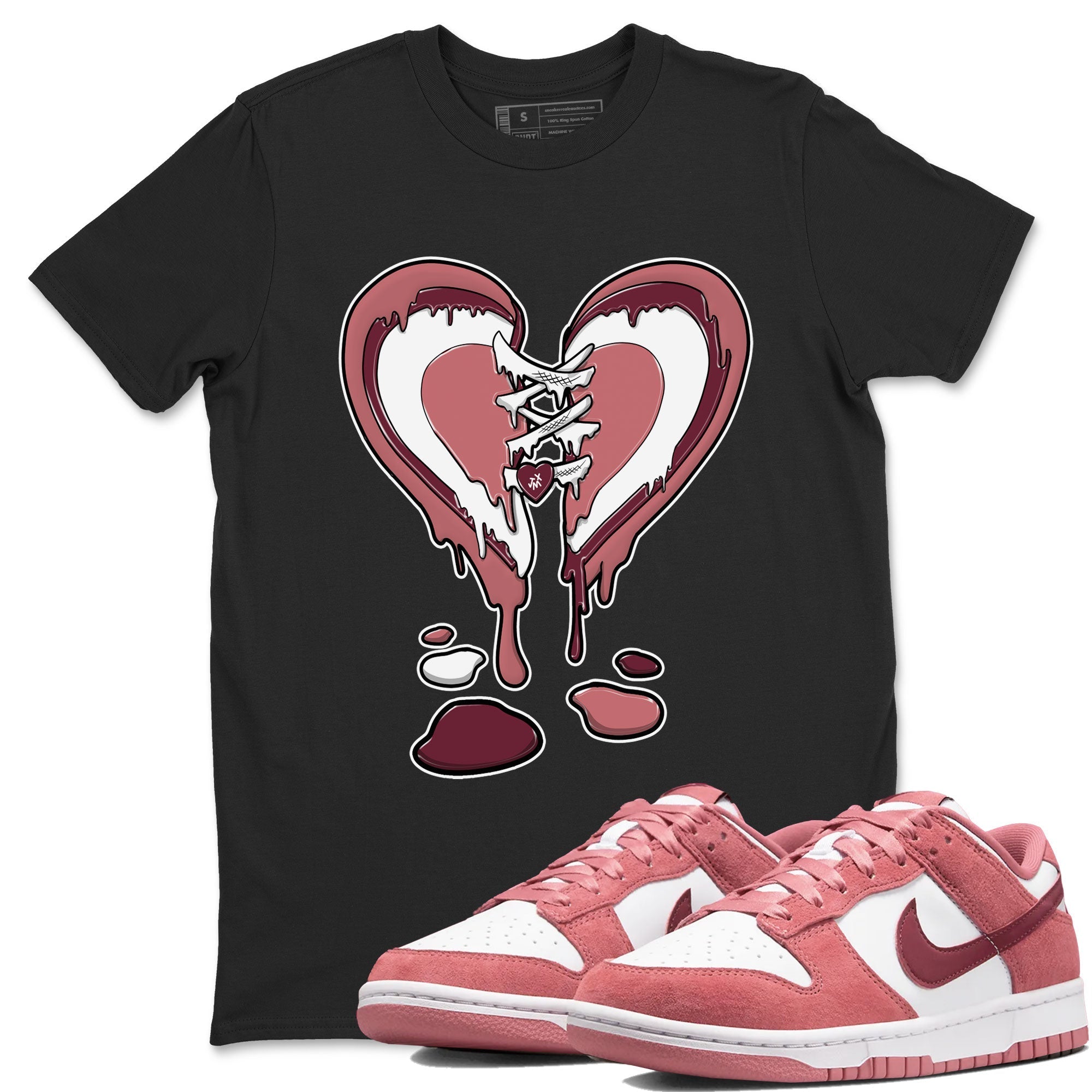 Melting Heart snkmatch Tee - Dunk Valentines Day 2024