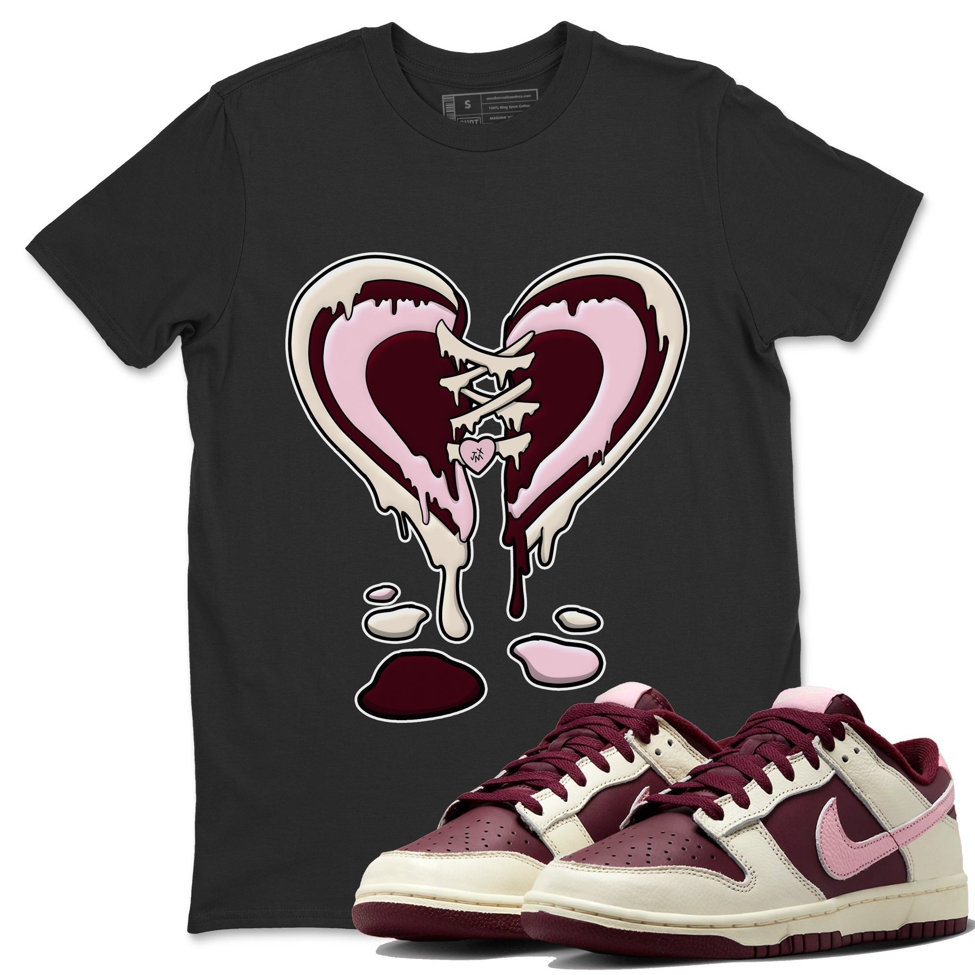 Melting Heart Unisex Tops - Dunk Valentines Day