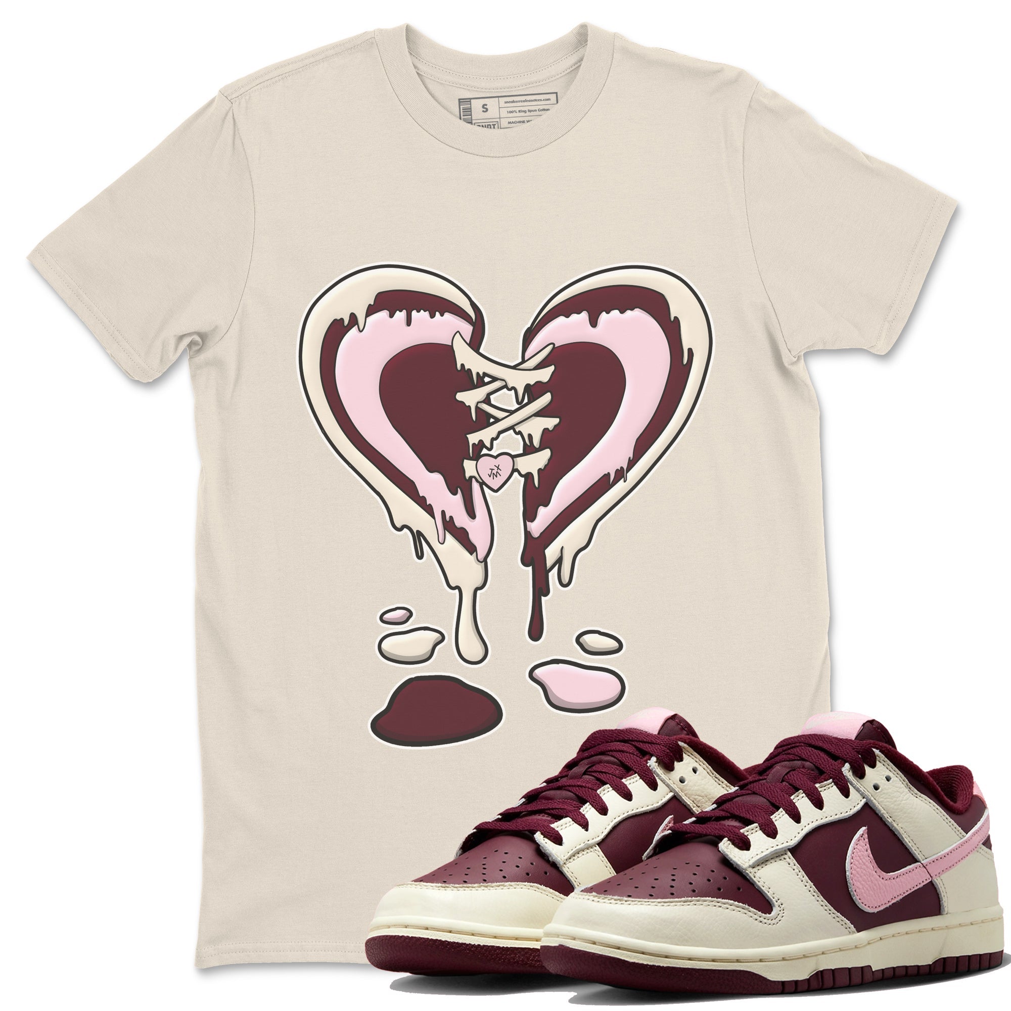 Melting Heart Unisex Tops - Dunk Valentines Day