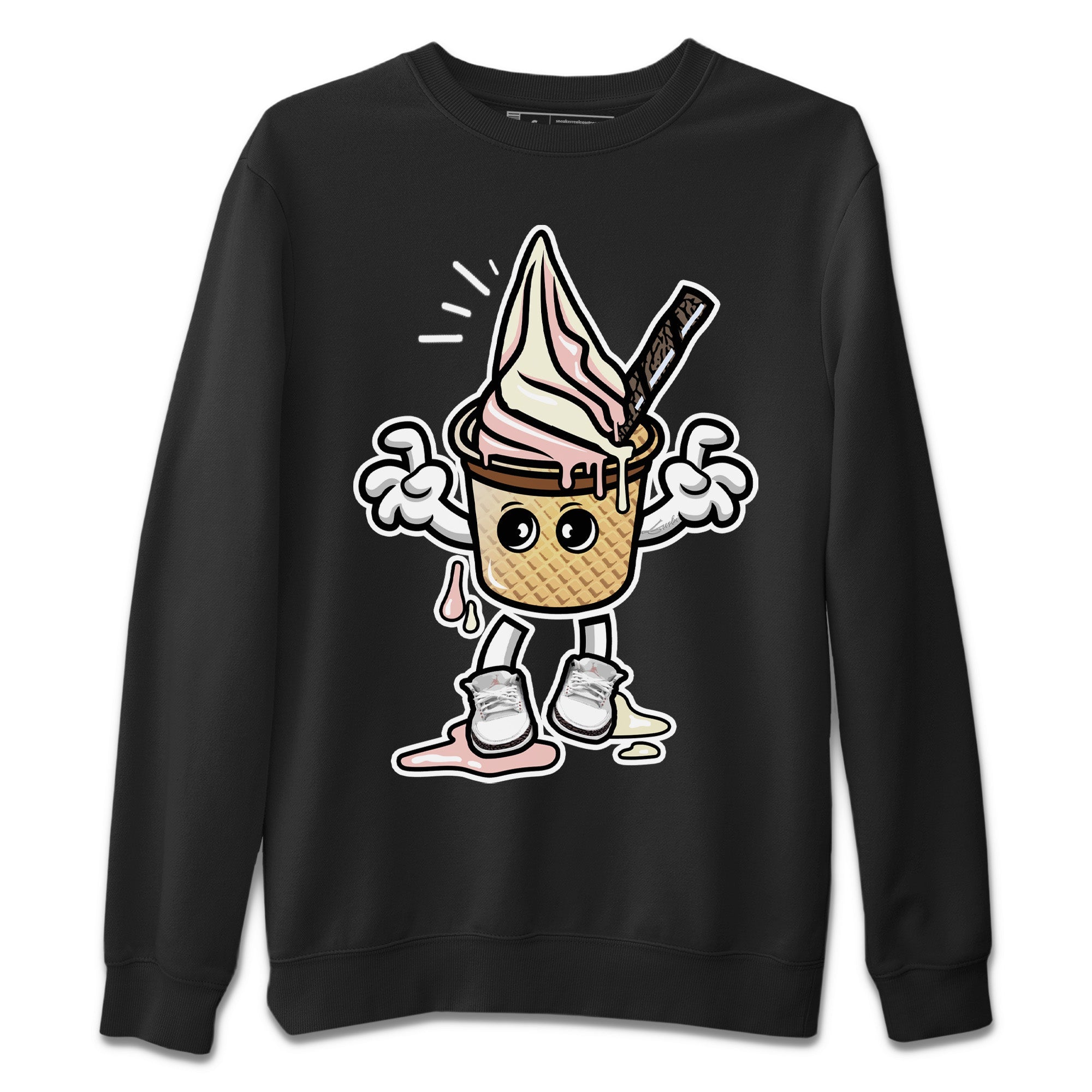 Melting Ice Cream Unisex Tops - Air Jordan 3 Atmosphere