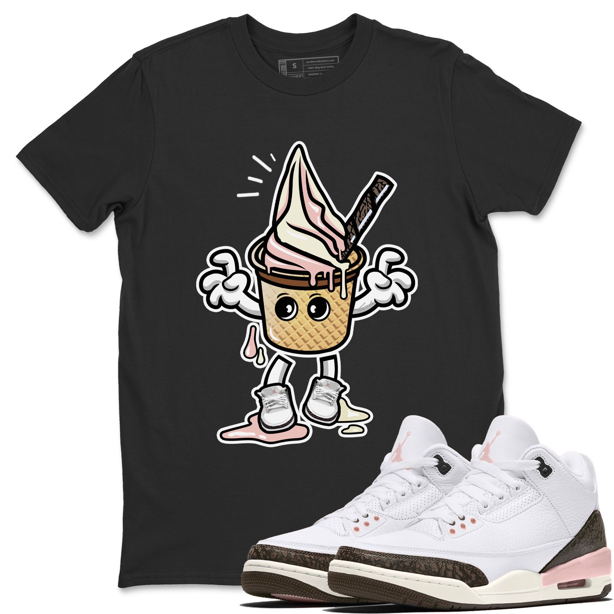 Melting Ice Cream Unisex Tops - Air Jordan 3 Atmosphere