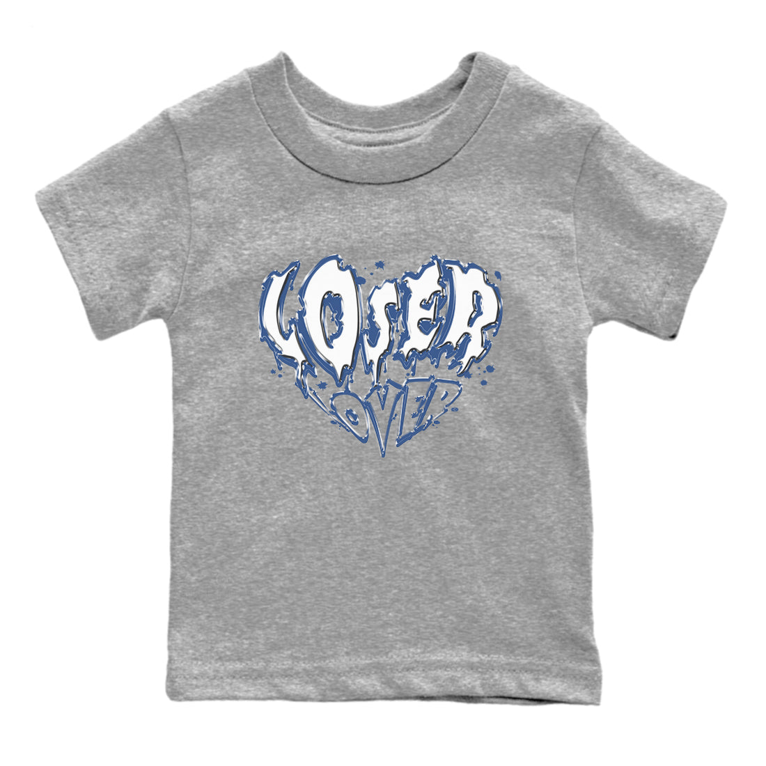 Melting Loser Lover snkmatch Tees Kids - Air Jordan 11 Diffused Blue