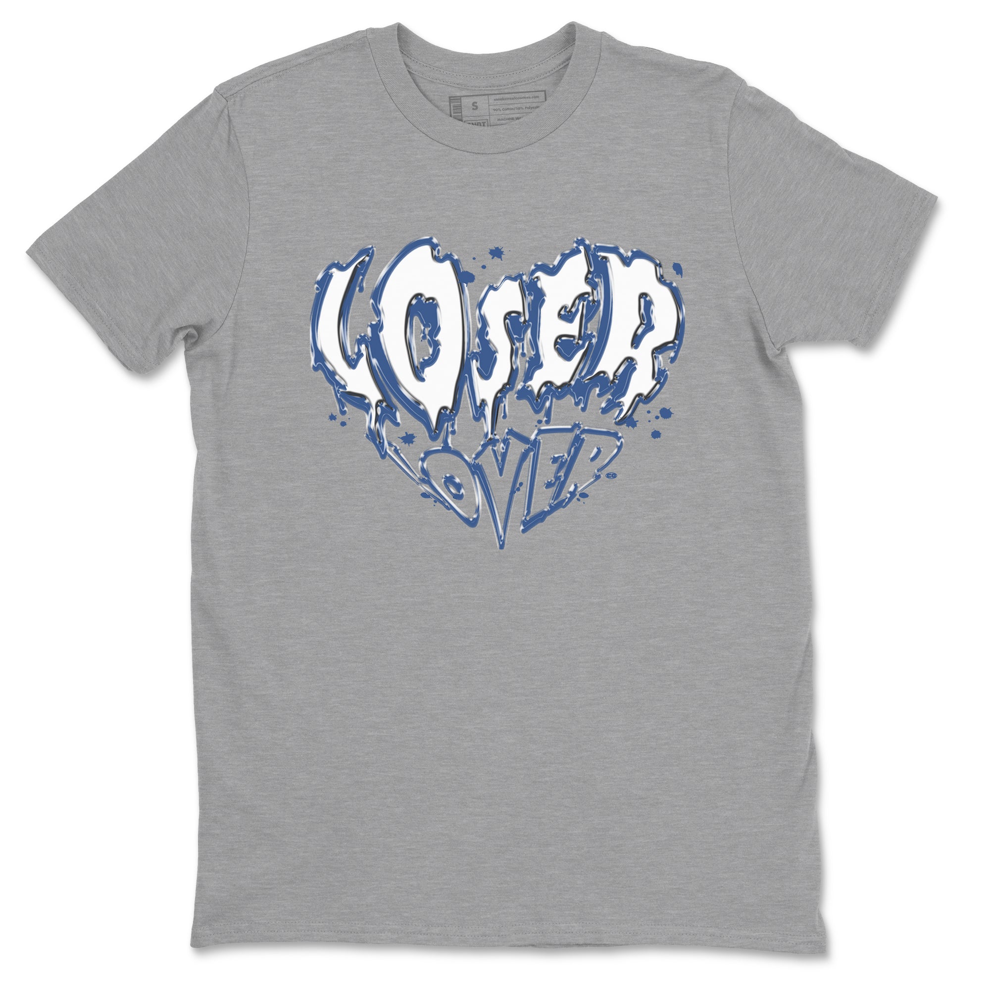 Melting Loser Lover snkmatch Tees - Air Jordan 11 Diffused Blue