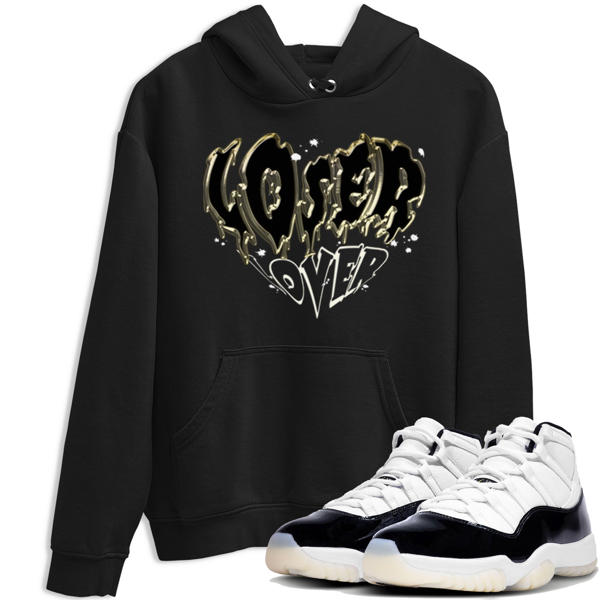 Melting Loser Lover snkmatch Tees - Air Jordan 11 Gratitude