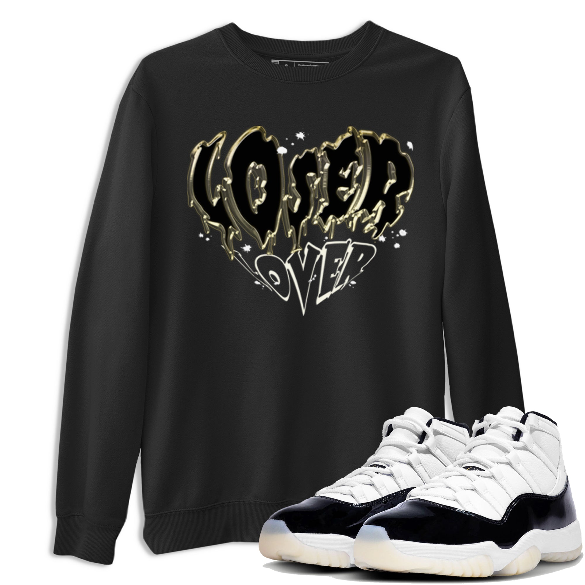 Melting Loser Lover snkmatch Tees - Air Jordan 11 Gratitude
