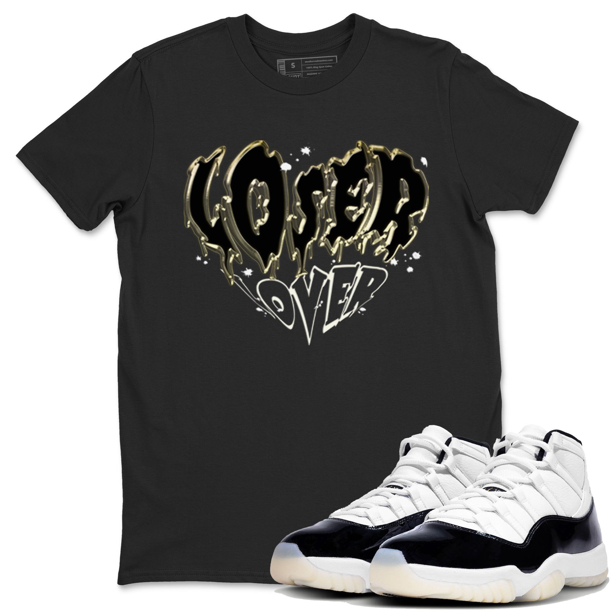 Melting Loser Lover snkmatch Tees - Air Jordan 11 Gratitude