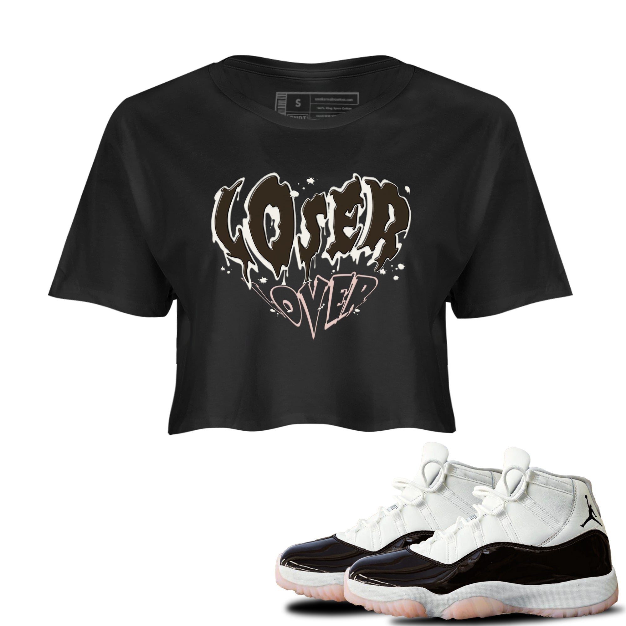 Melting Loser Lover snkmatch Women's Top - Air Jordan 11 Neapolitan