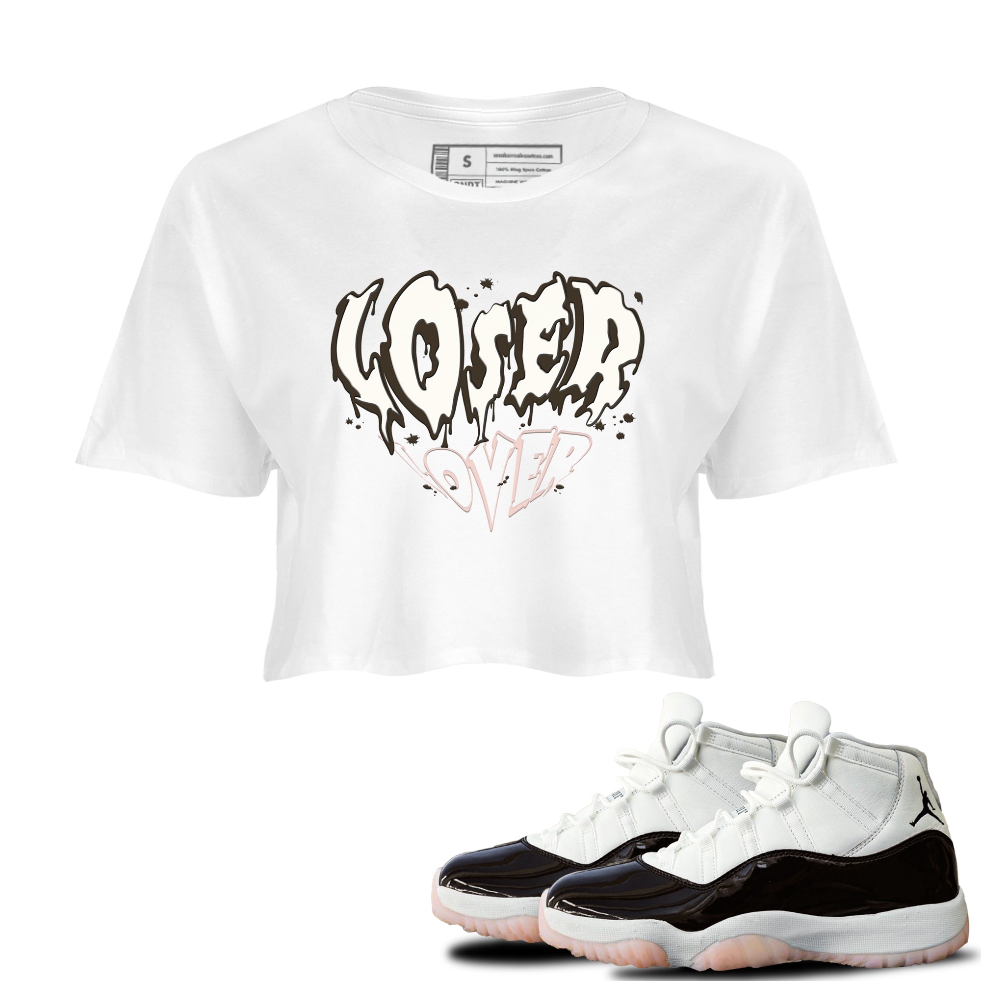 Melting Loser Lover snkmatch Women's Top - Air Jordan 11 Neapolitan