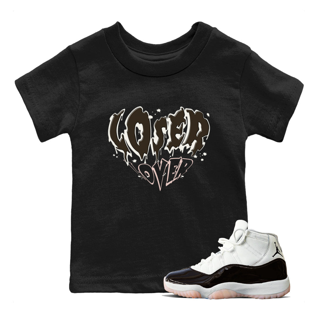 Melting Loser Lover snkmatch Tee Kids - Air Jordan 11 Neapolitan