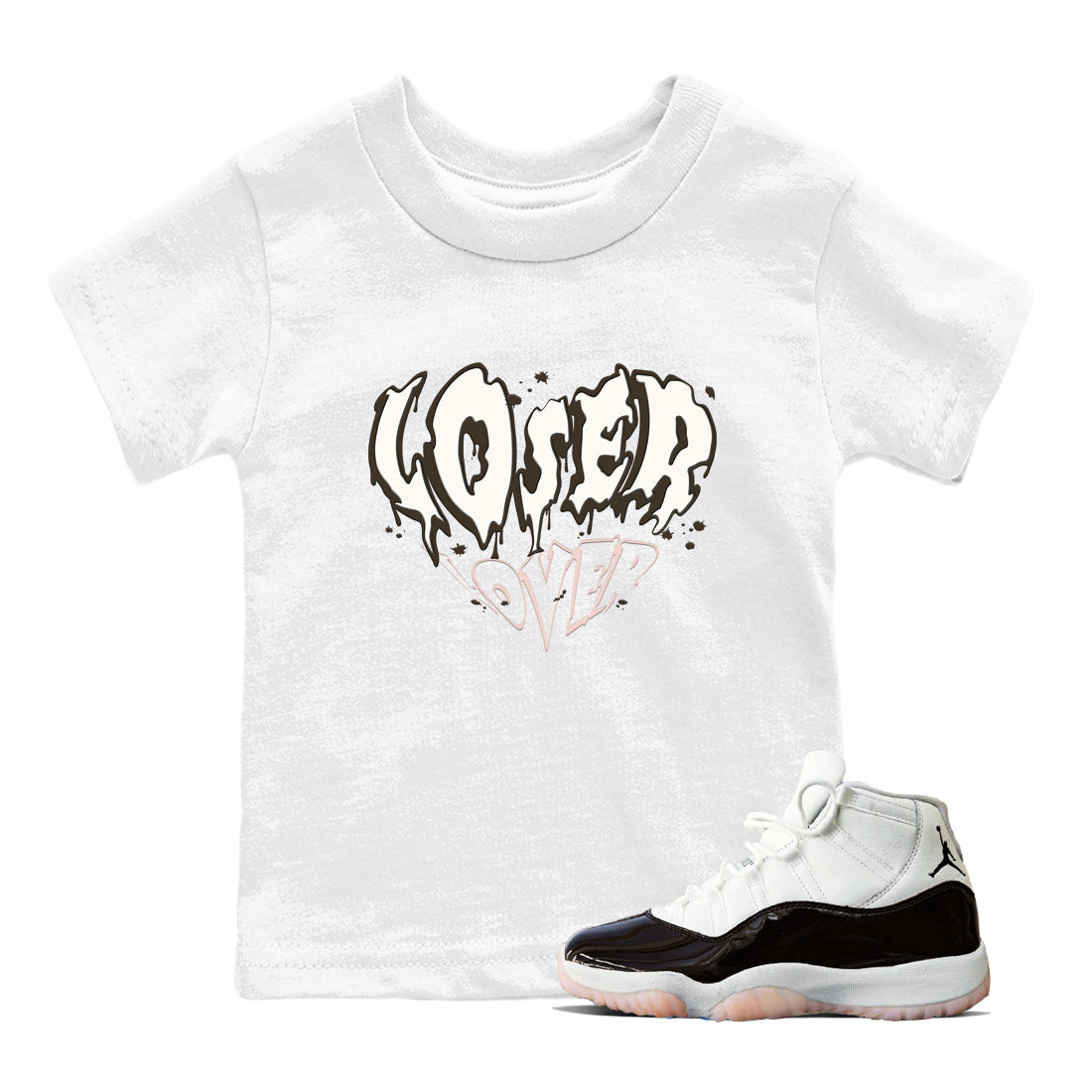 Melting Loser Lover snkmatch Tee Kids - Air Jordan 11 Neapolitan