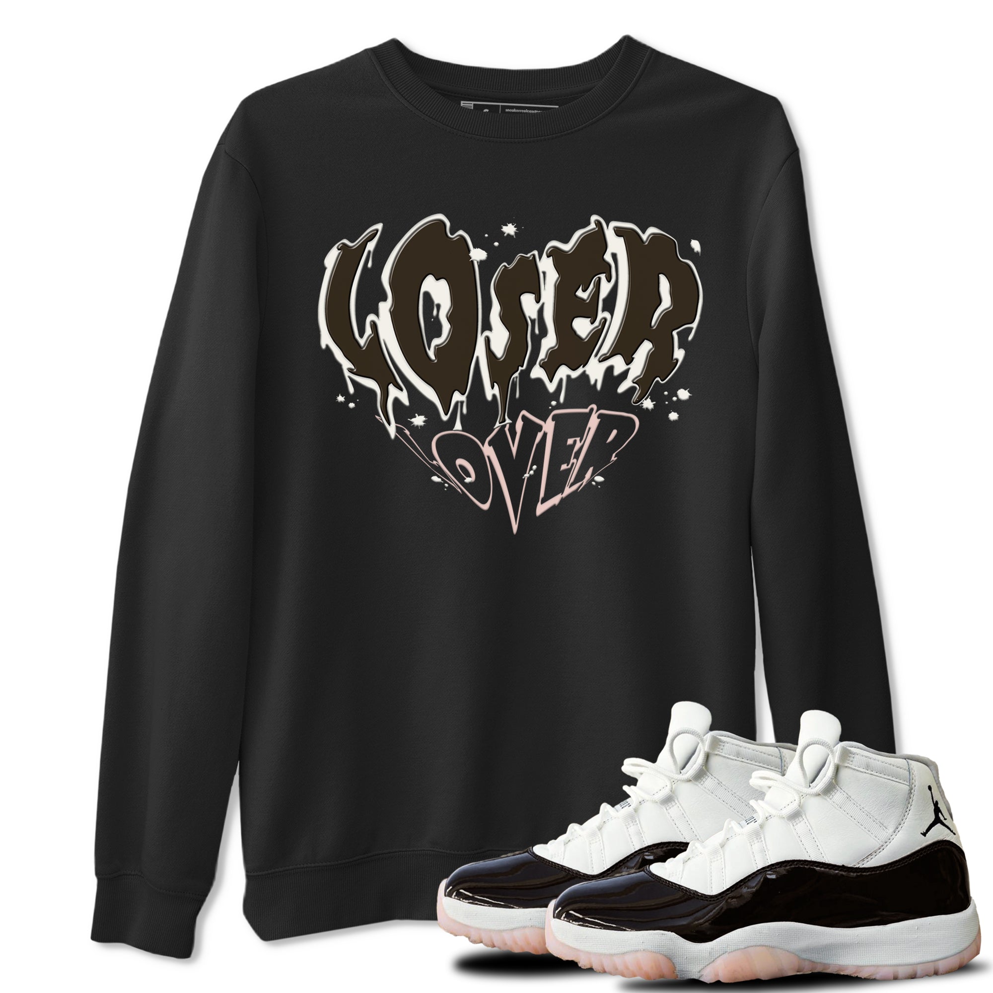 Melting Loser Lover snkmatch Tee - Air Jordan 11 Neapolitan