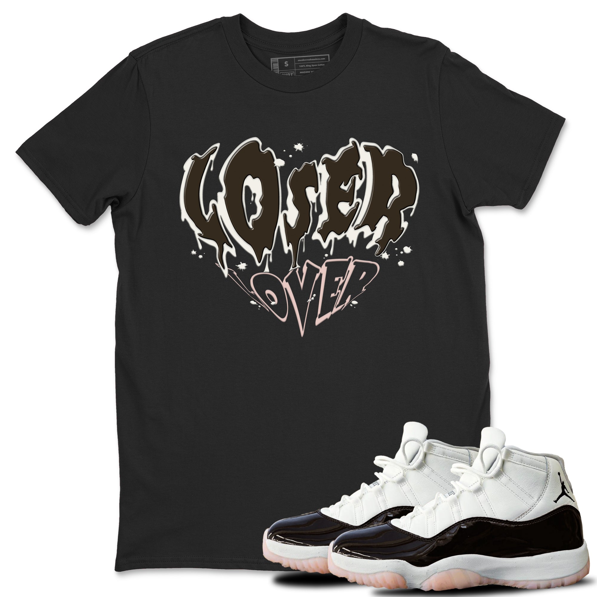 Melting Loser Lover snkmatch Tee - Air Jordan 11 Neapolitan