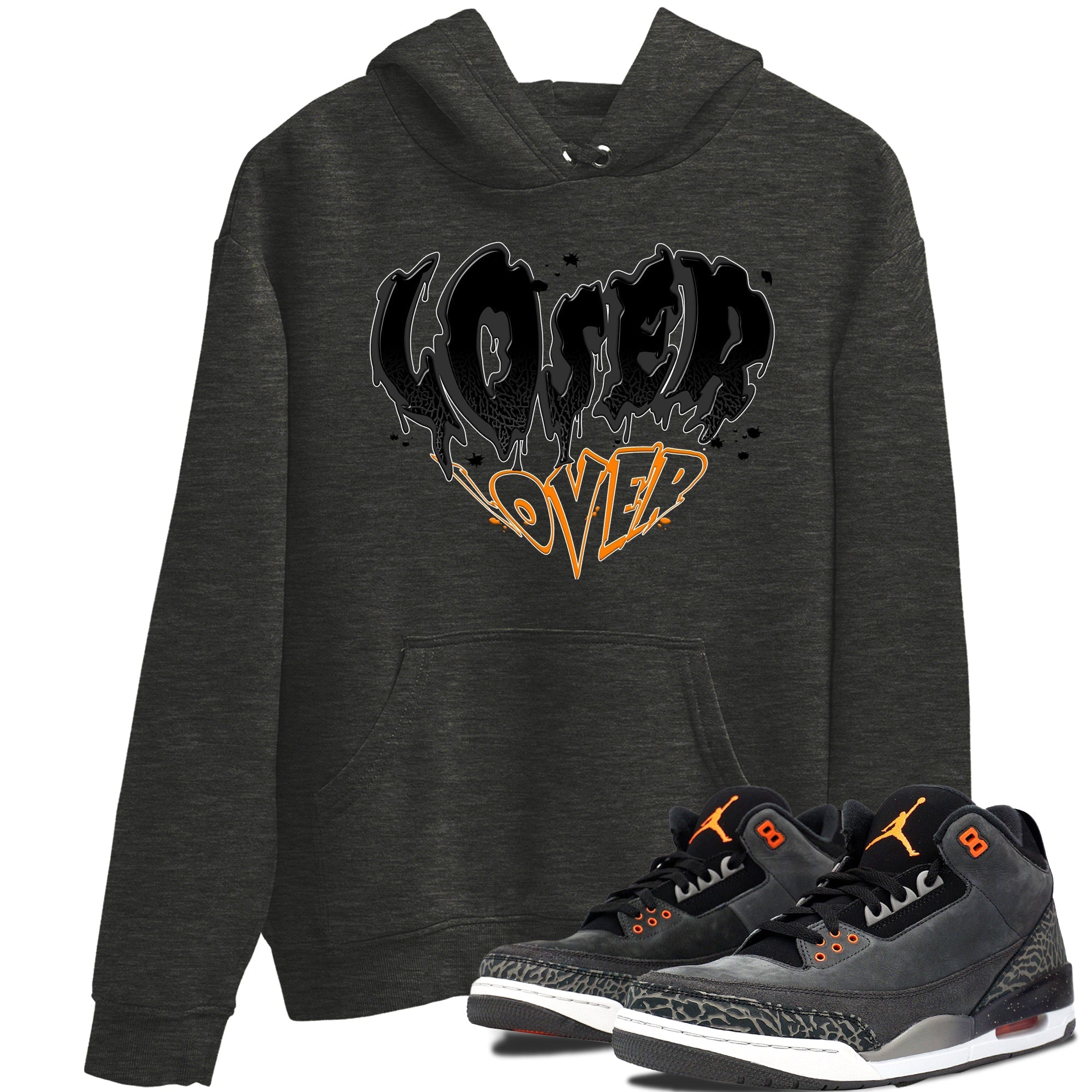 Melting Loser Lover snkmatch Tees - Air Jordan 3  Fear