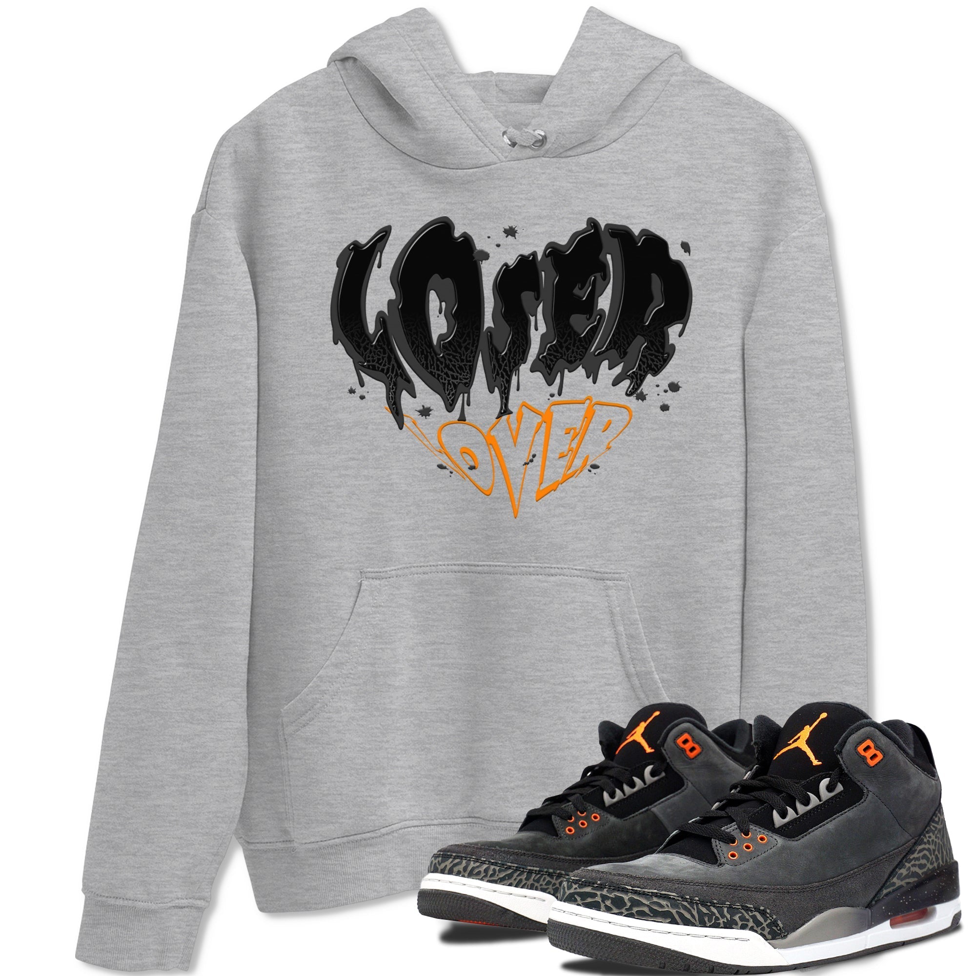 Melting Loser Lover snkmatch Tees - Air Jordan 3  Fear