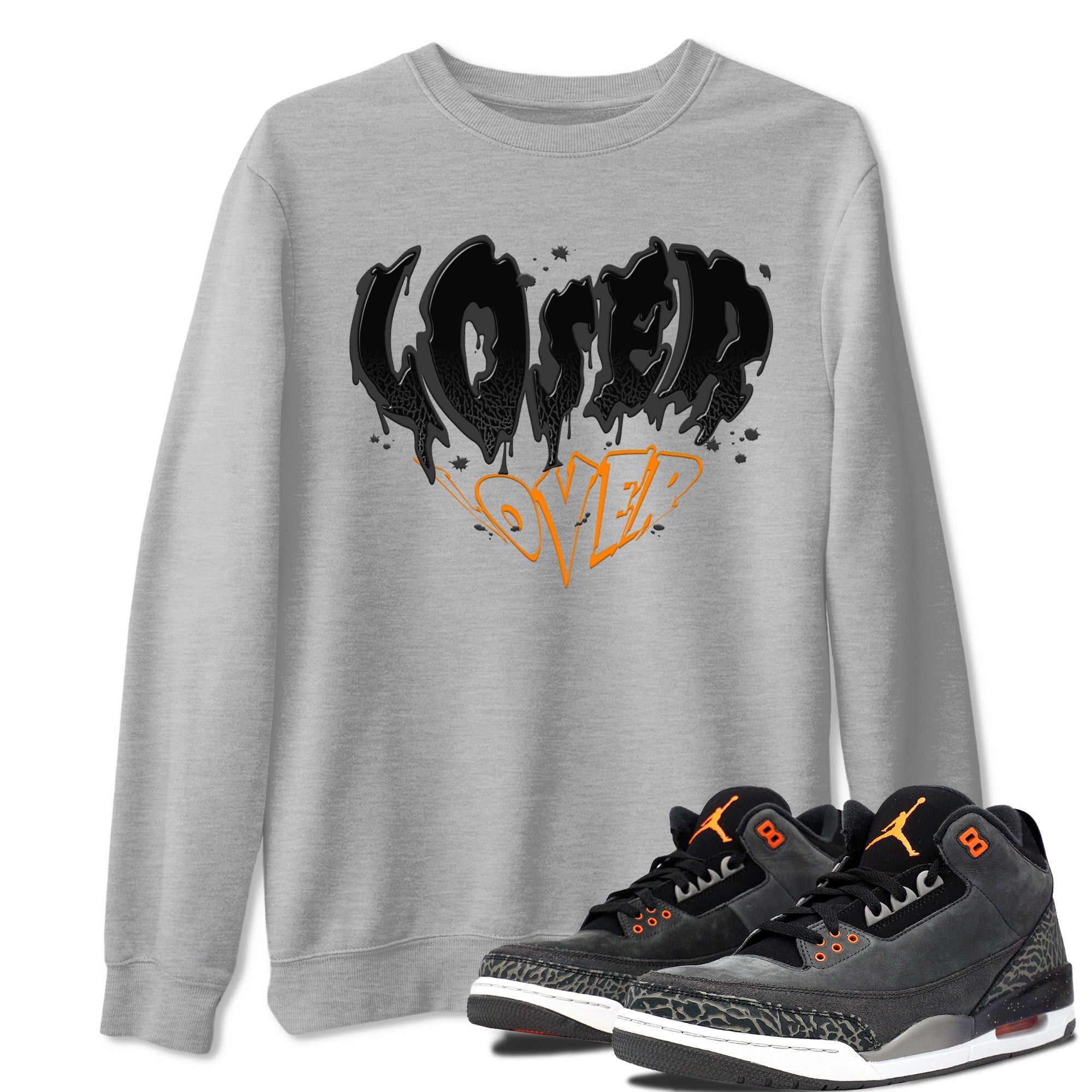 Melting Loser Lover snkmatch Tees - Air Jordan 3  Fear