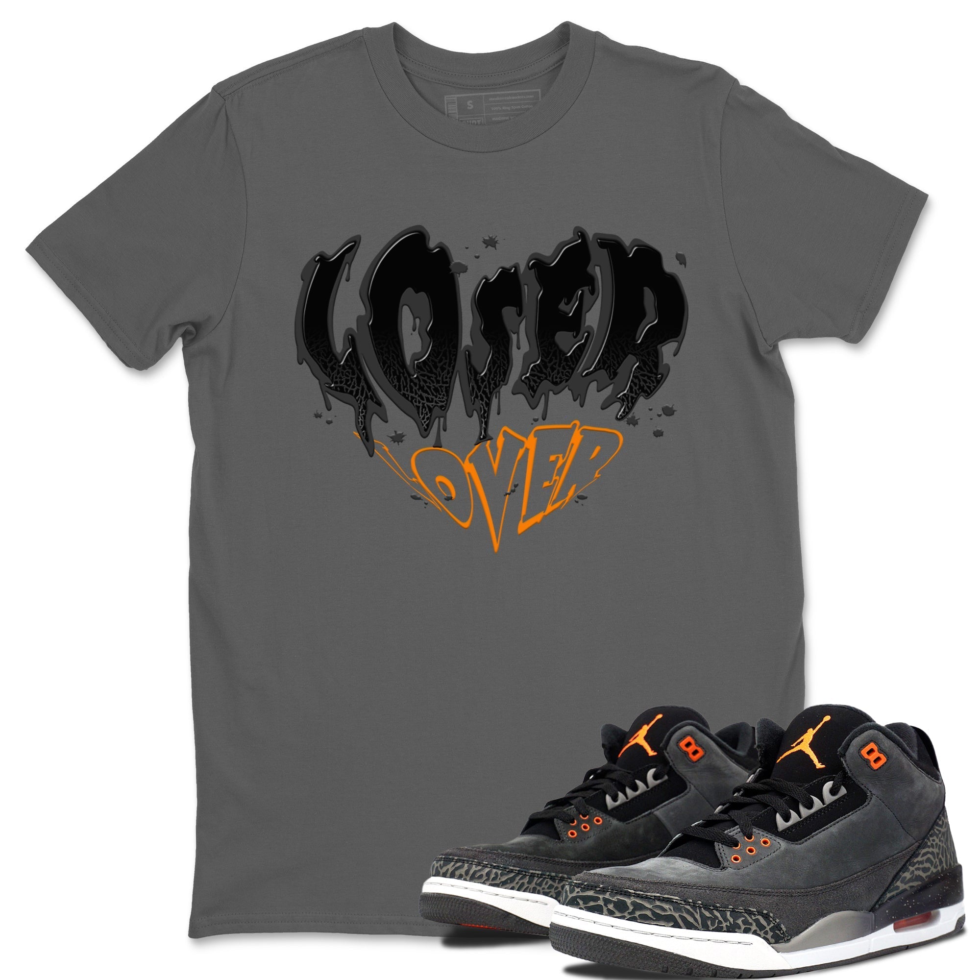 Melting Loser Lover snkmatch Tees - Air Jordan 3  Fear