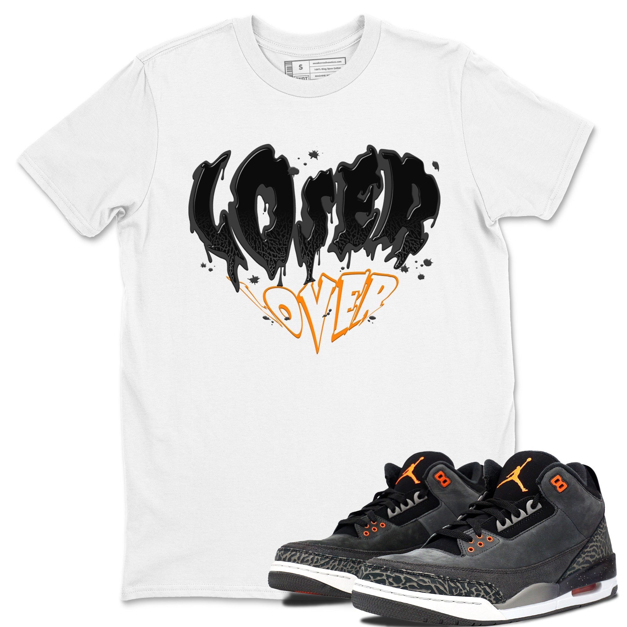 Melting Loser Lover snkmatch Tees - Air Jordan 3  Fear