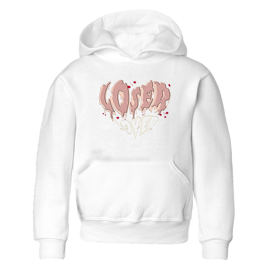 Melting Loser Lover snkmatch Tees Kids - Air Jordan 3 Valentines Day