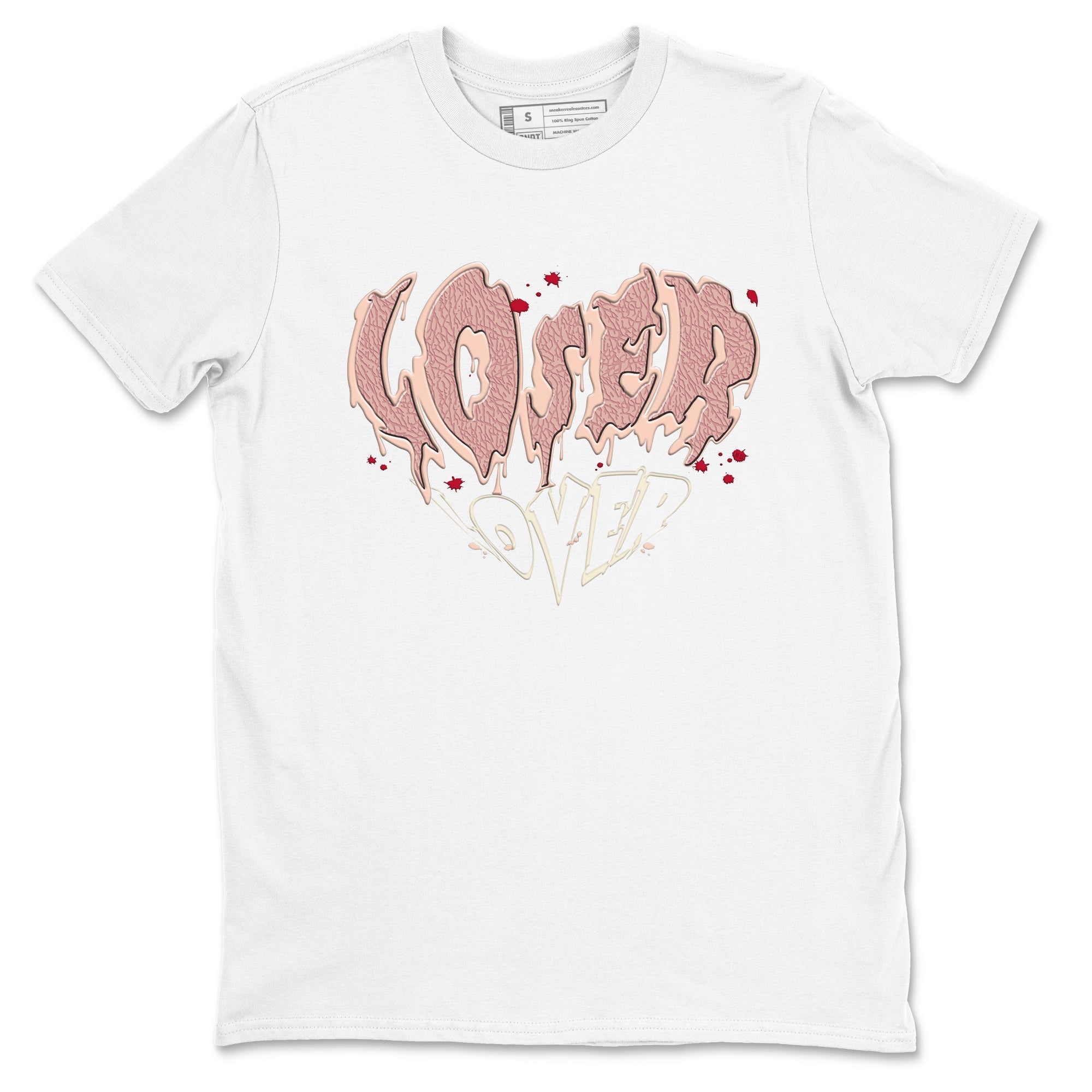 Melting Loser Lover snkmatch Tees - Air Jordan 3 Valentines Day