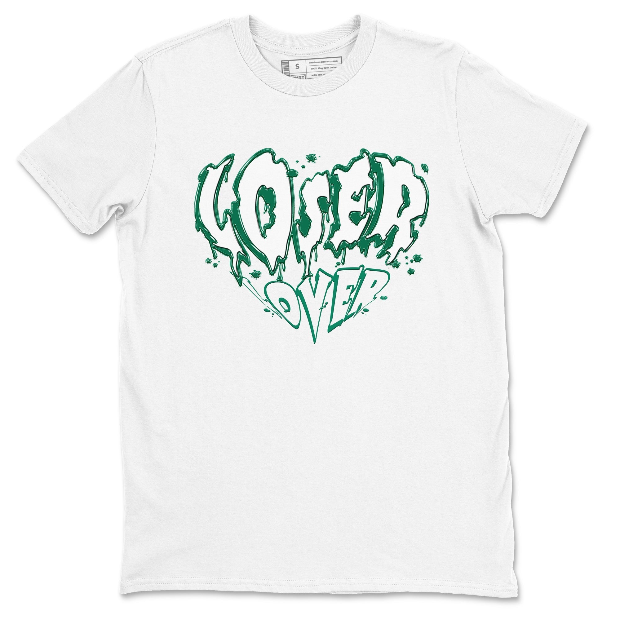 Melting Loser Lover snkmatch Tees - Air Jordan 4 Oxidized Green