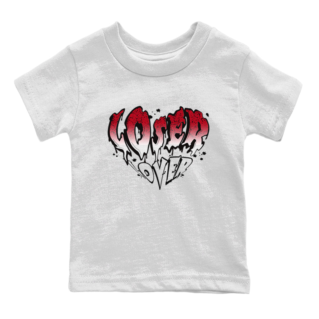 Melting Loser Lover snkmatch Tee Kids - Air Jordan 4 Red Cement